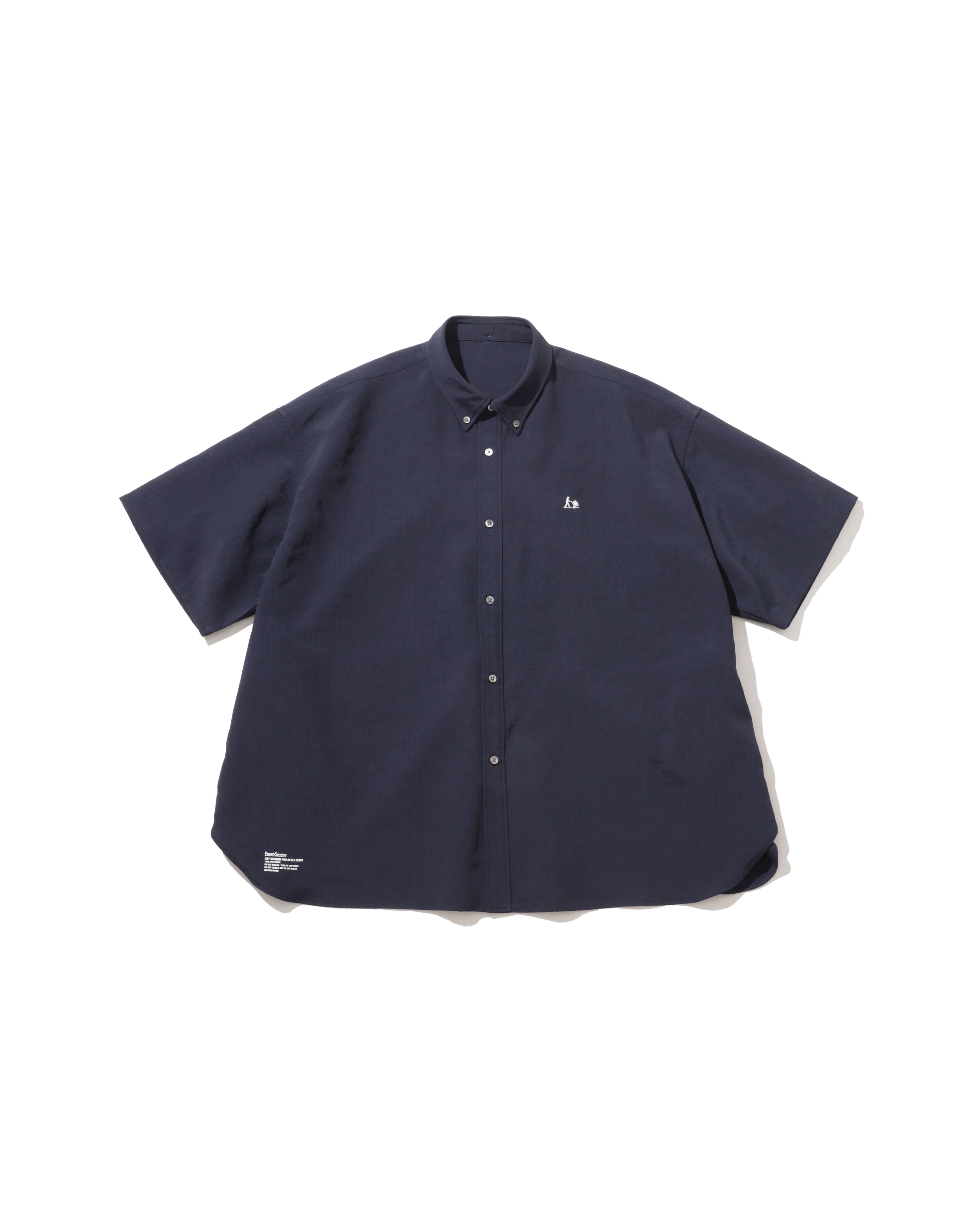 【8/1(土)発売】DRY WASHER POPLIN S/S B.D SHIRT