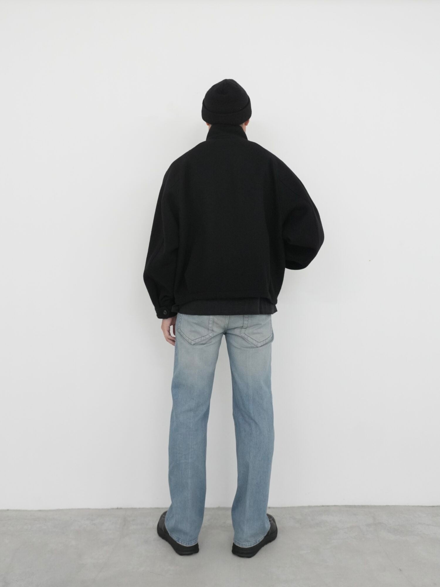 LEFT HAND DENIM STRAIGHT PANTS - BLEACH LIGHT BLUE