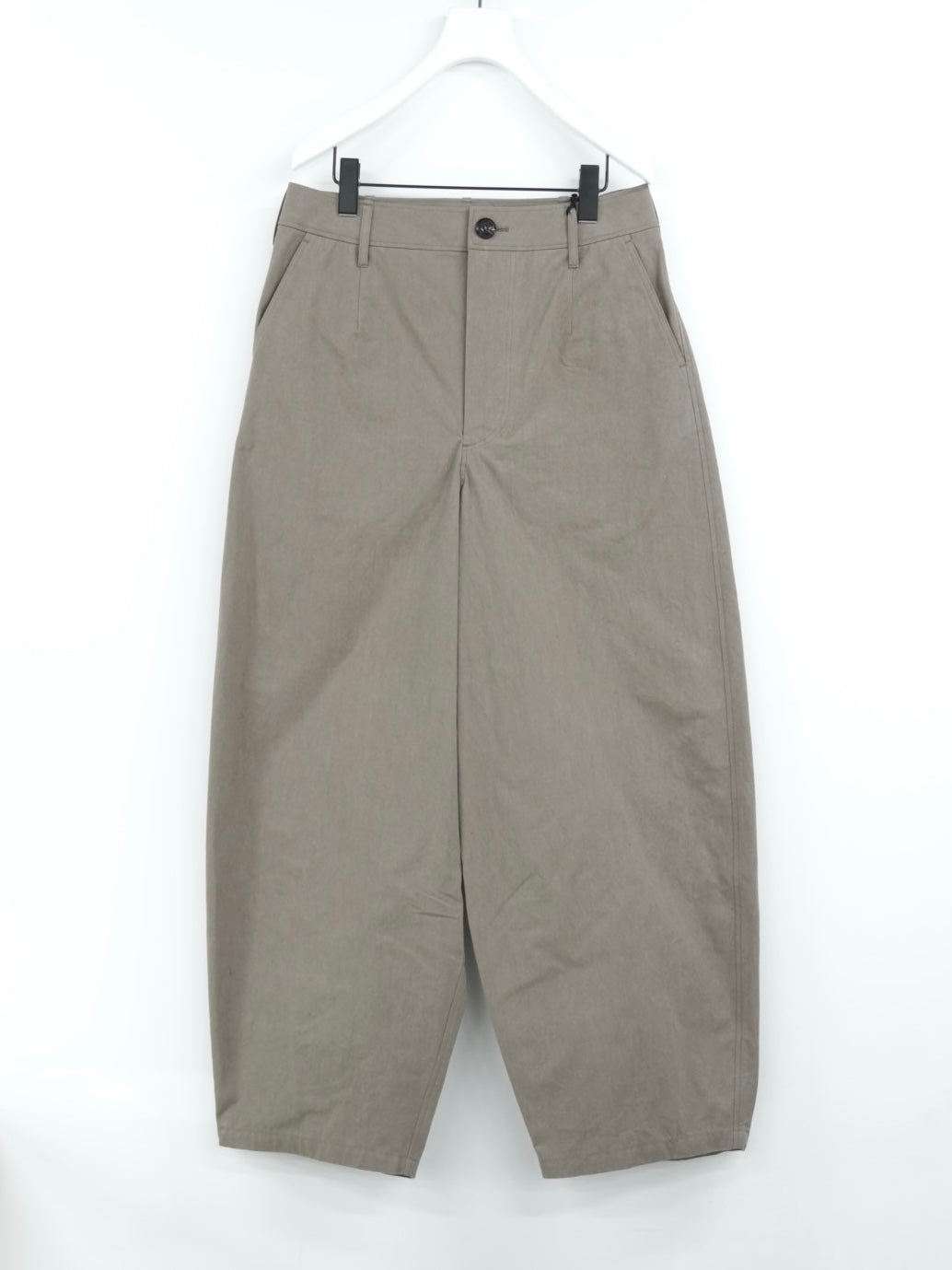 RERACS WIDE BALLEL PANTS / ROYAL BUFF CLOTH (COTTON)