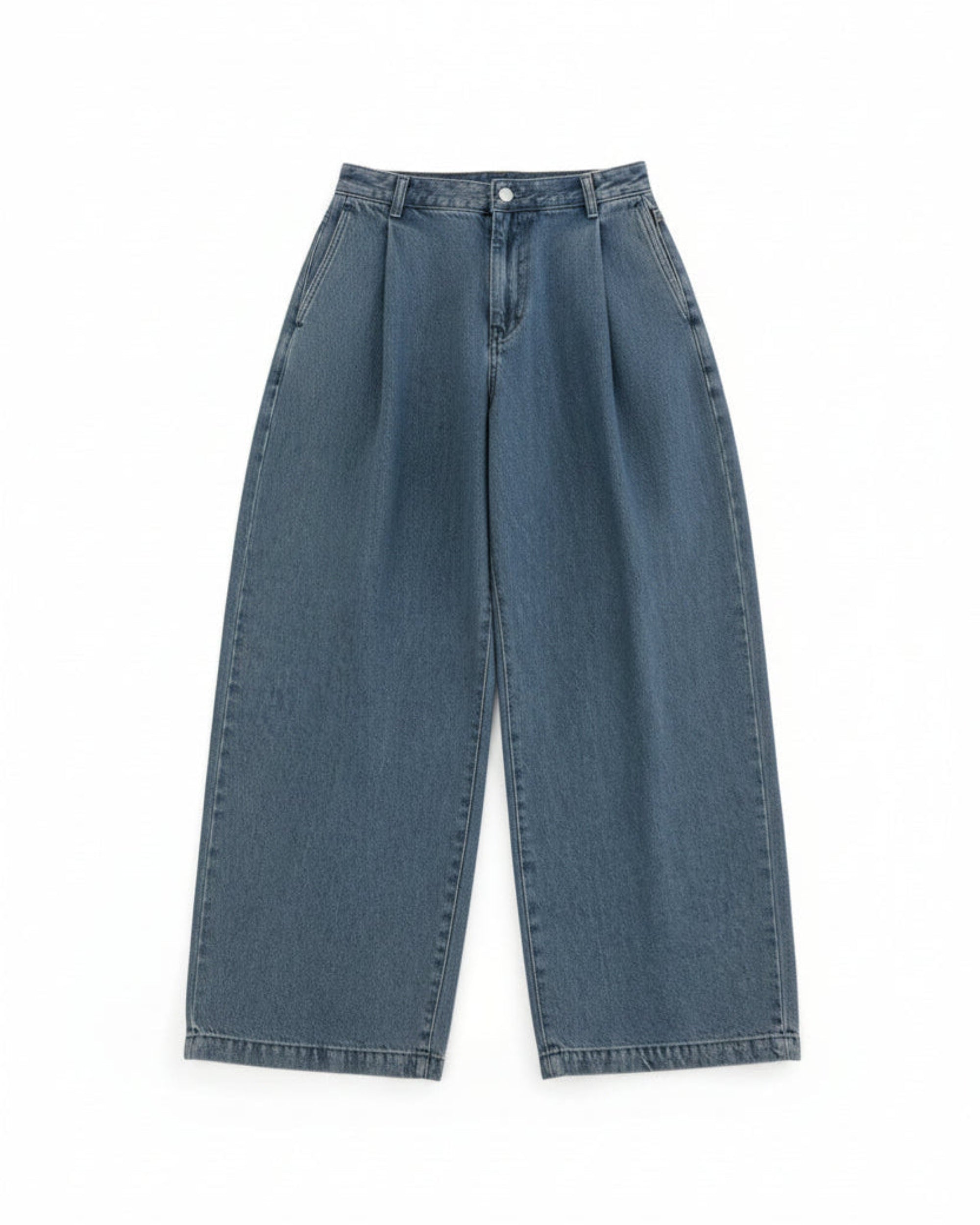 【3/14(土)発売】DENIM BERMUDA JEANS vintage tide blue wash