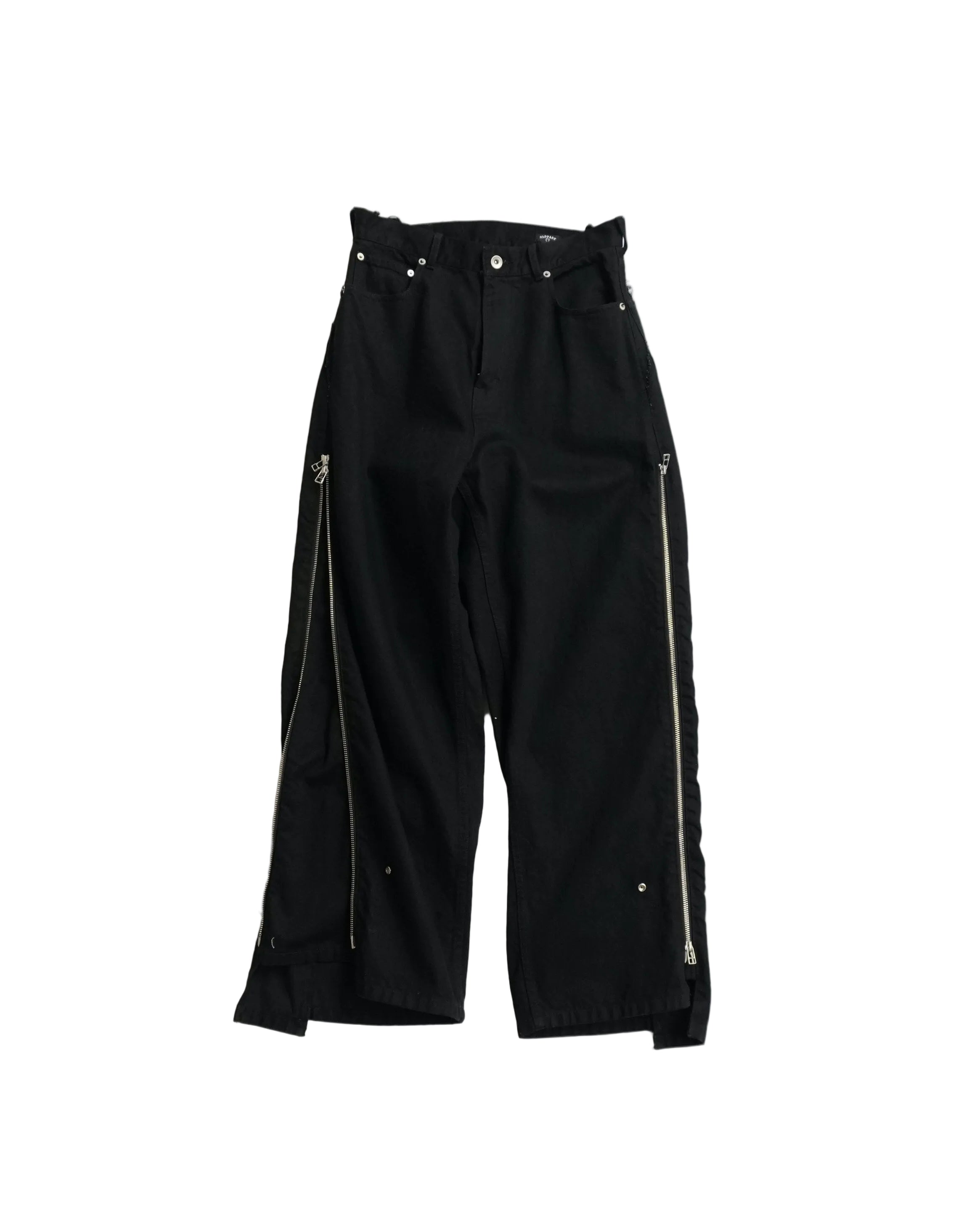 ZIP BAGGY JEANS(NEW MODEL)