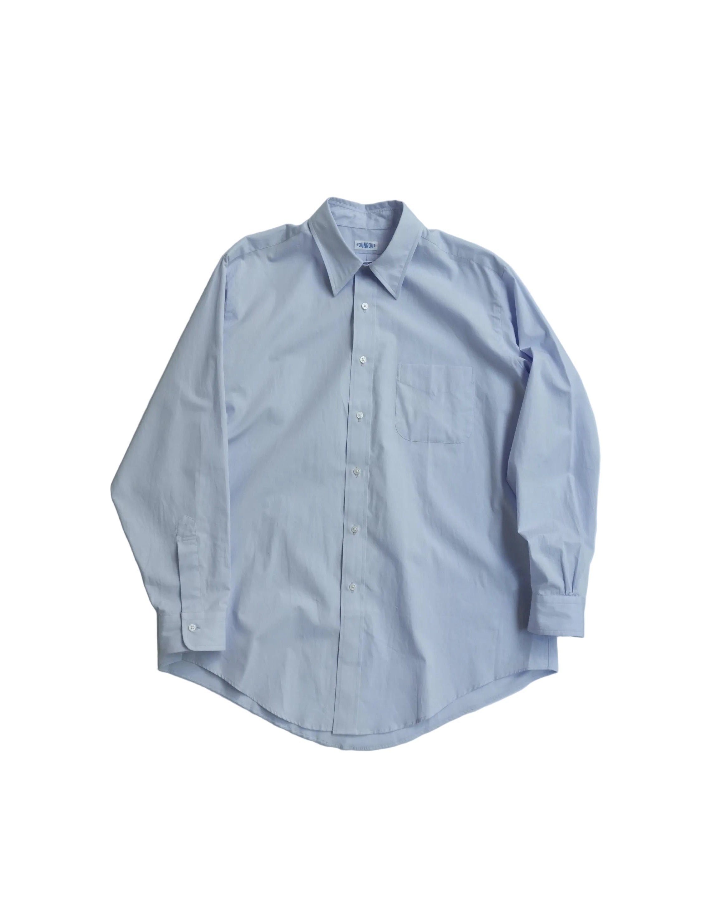 COTTON BROAD REGULAR COLLAR
