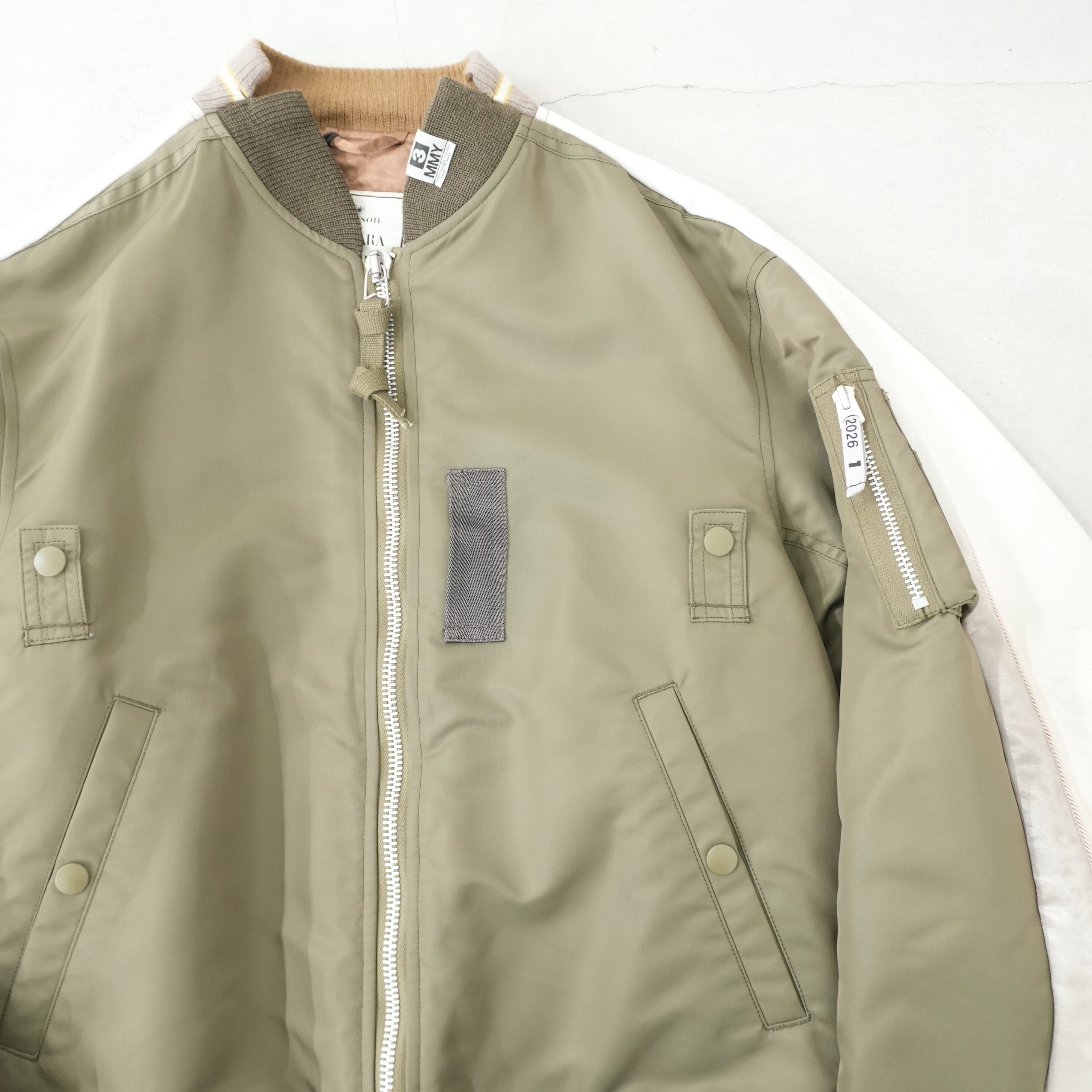 Front Back Combined Flight Jacket