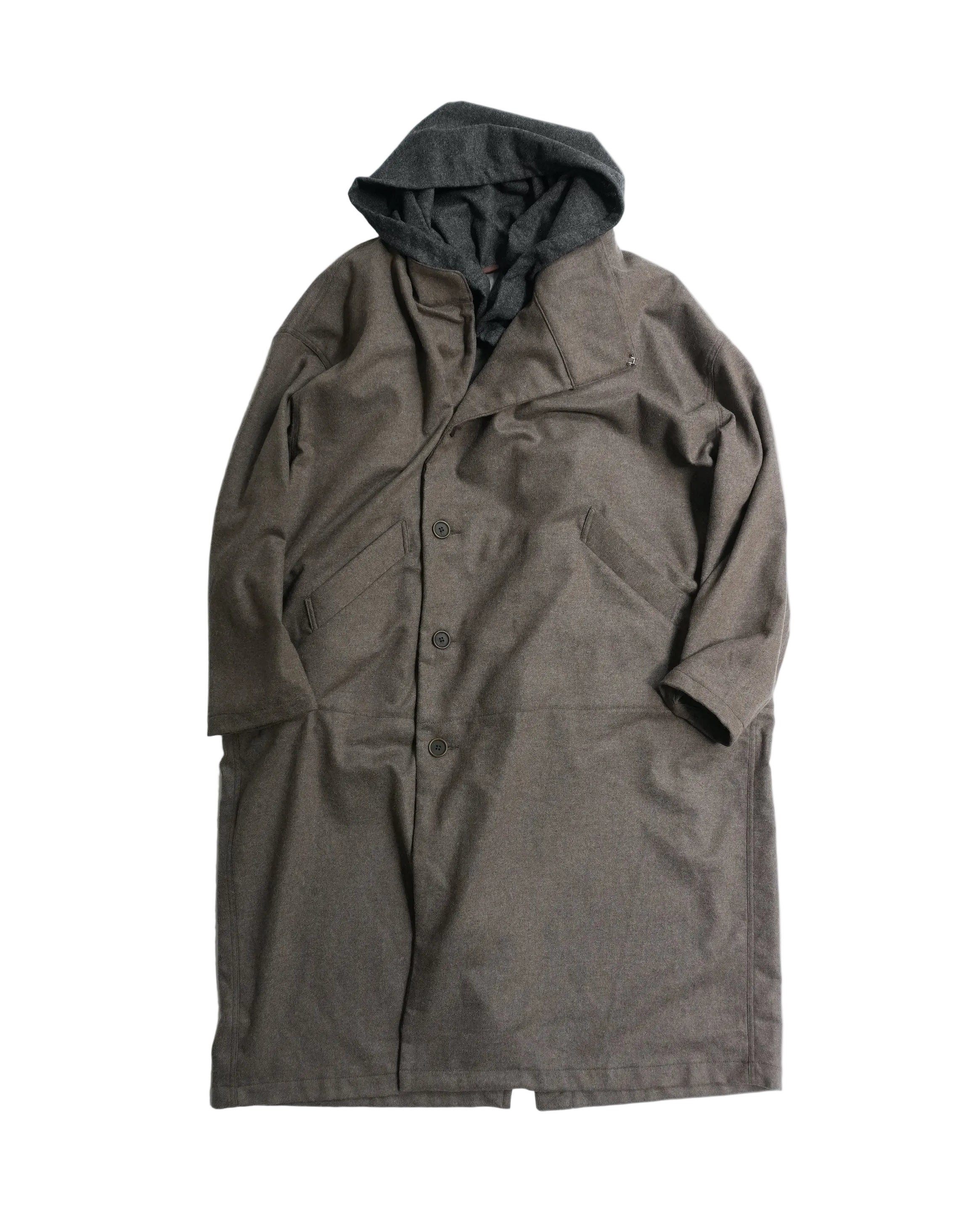 LAYERED PARACHUTE COAT