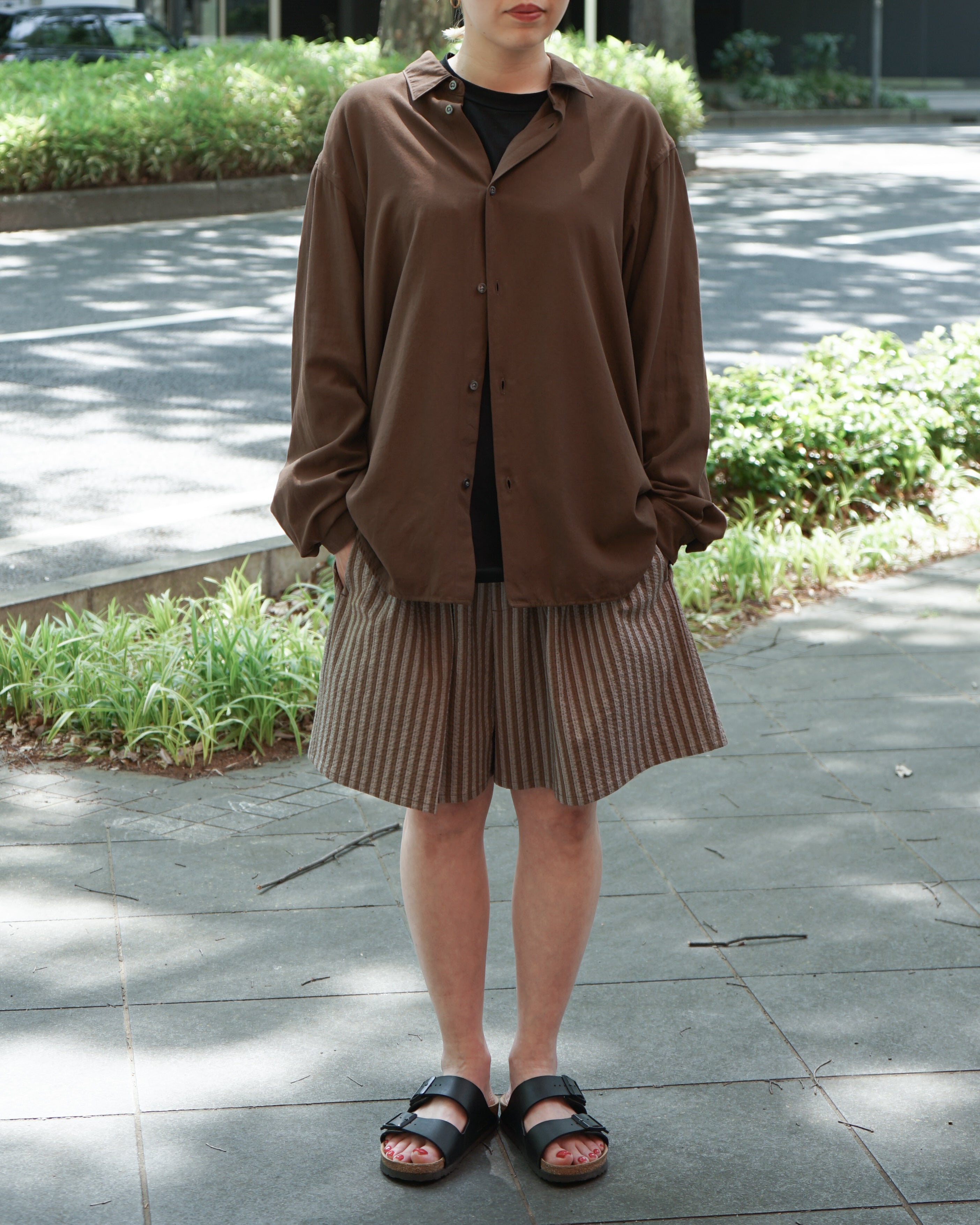【26SS】COTTON SILK VIERA LOOSE FIT SHIRT