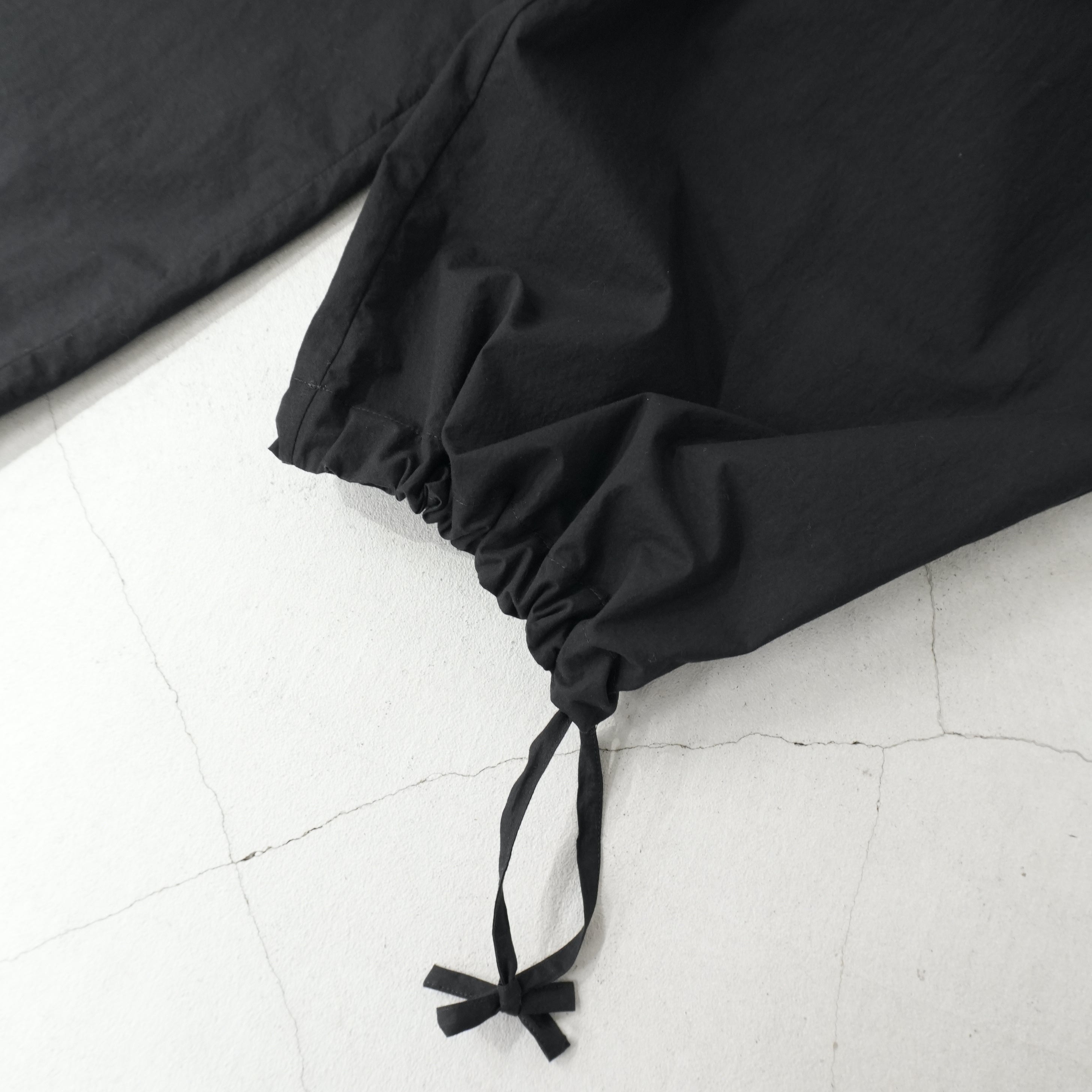 Maxi large pants with drawstrings