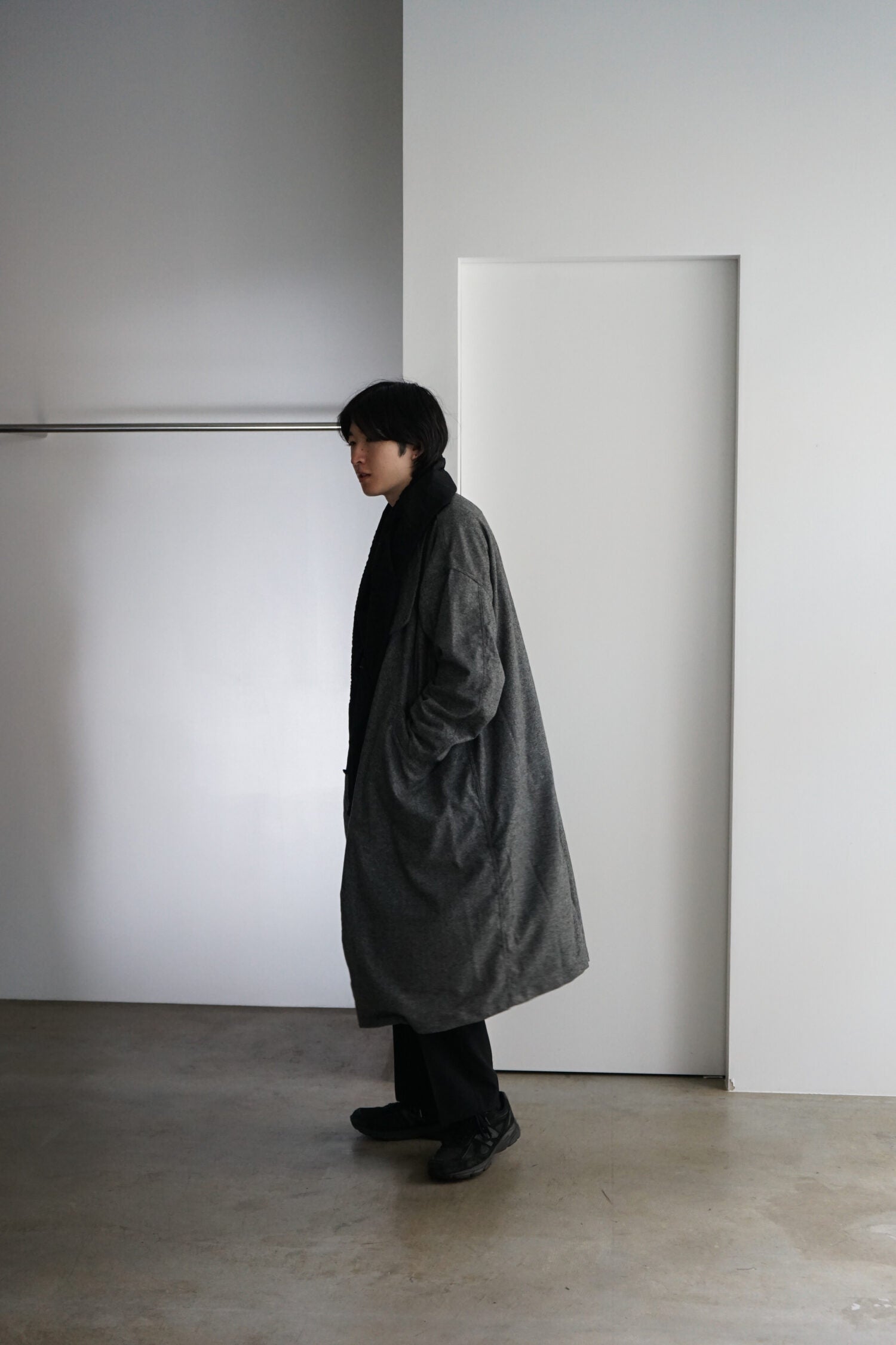 LAYERED PARACHUTE COAT