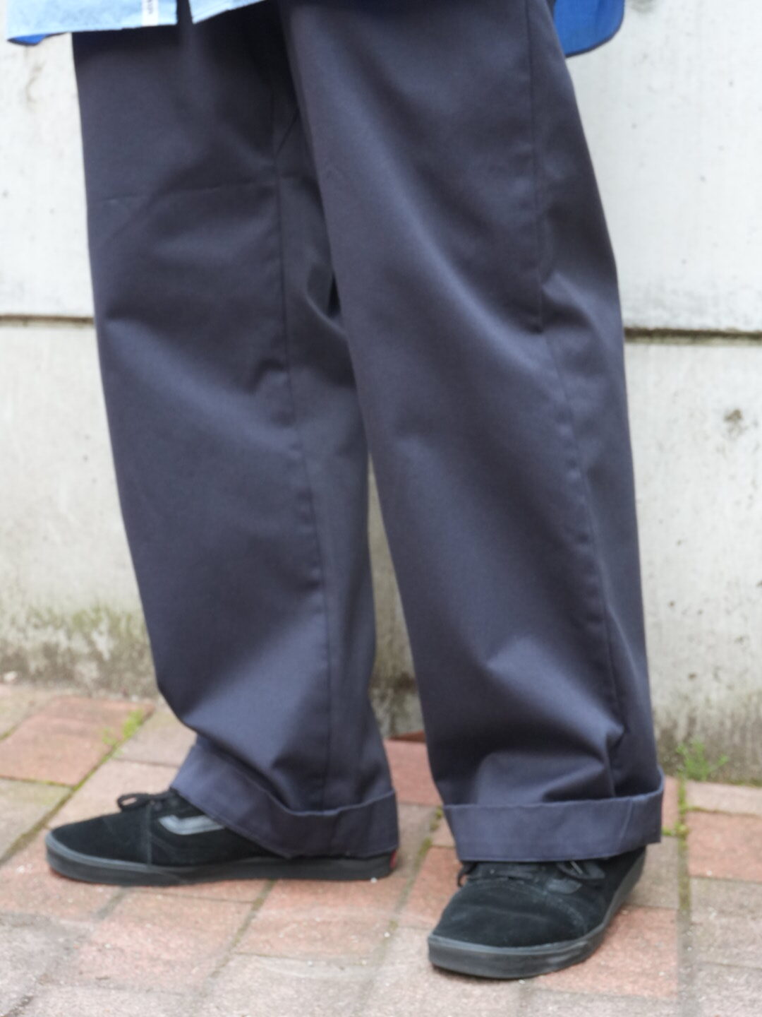 Wide Straight Chino Pants