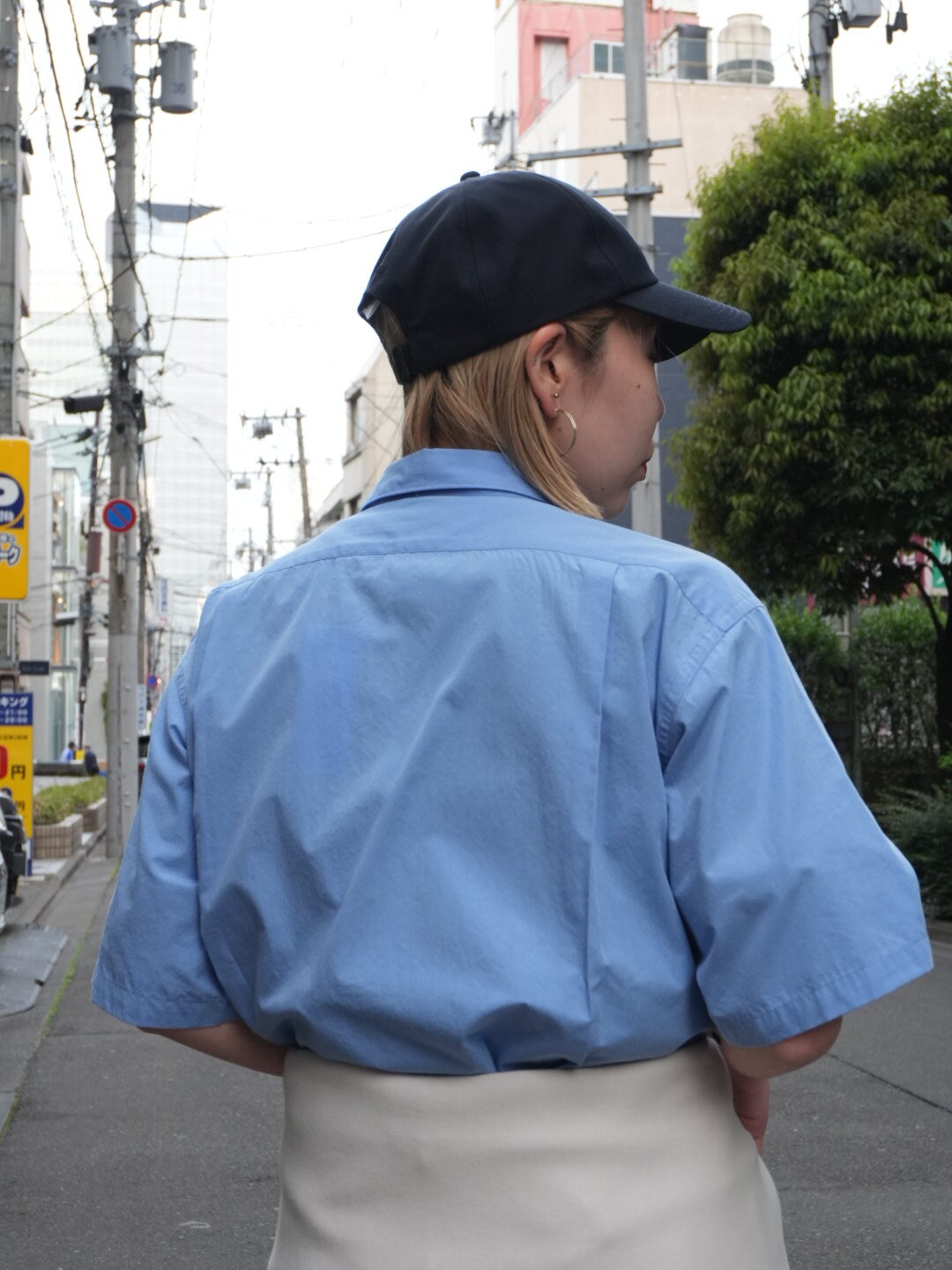 Regular Collar Wind S/S Shirt