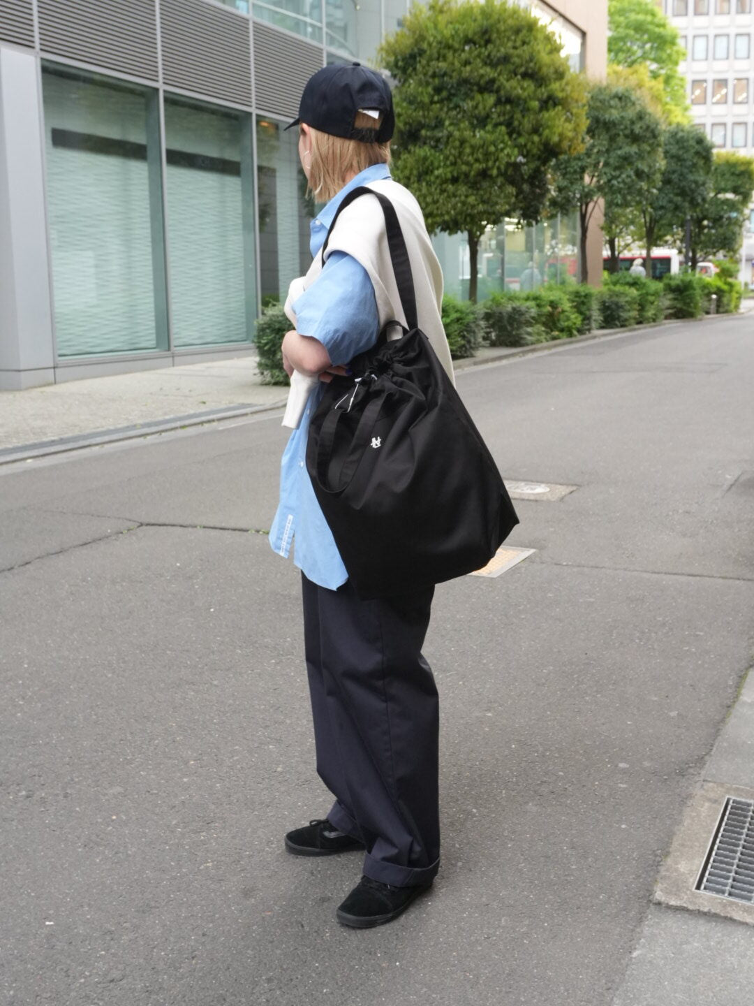 Wide Straight Chino Pants