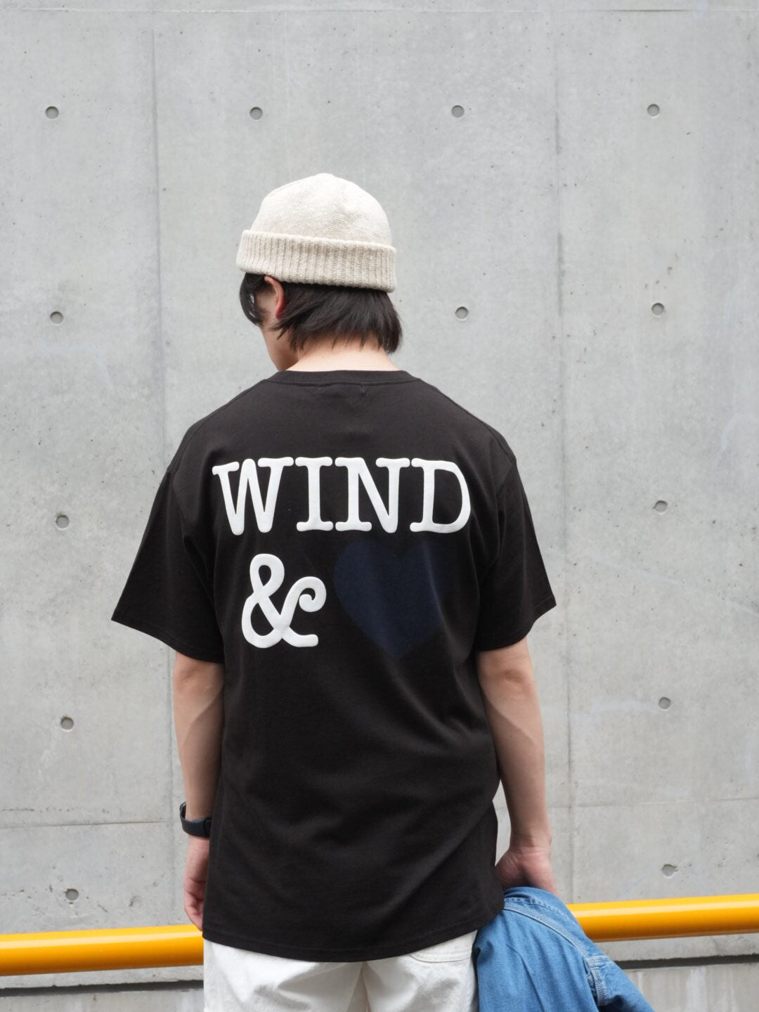 BACK LOGO S/S TEE (HEART)