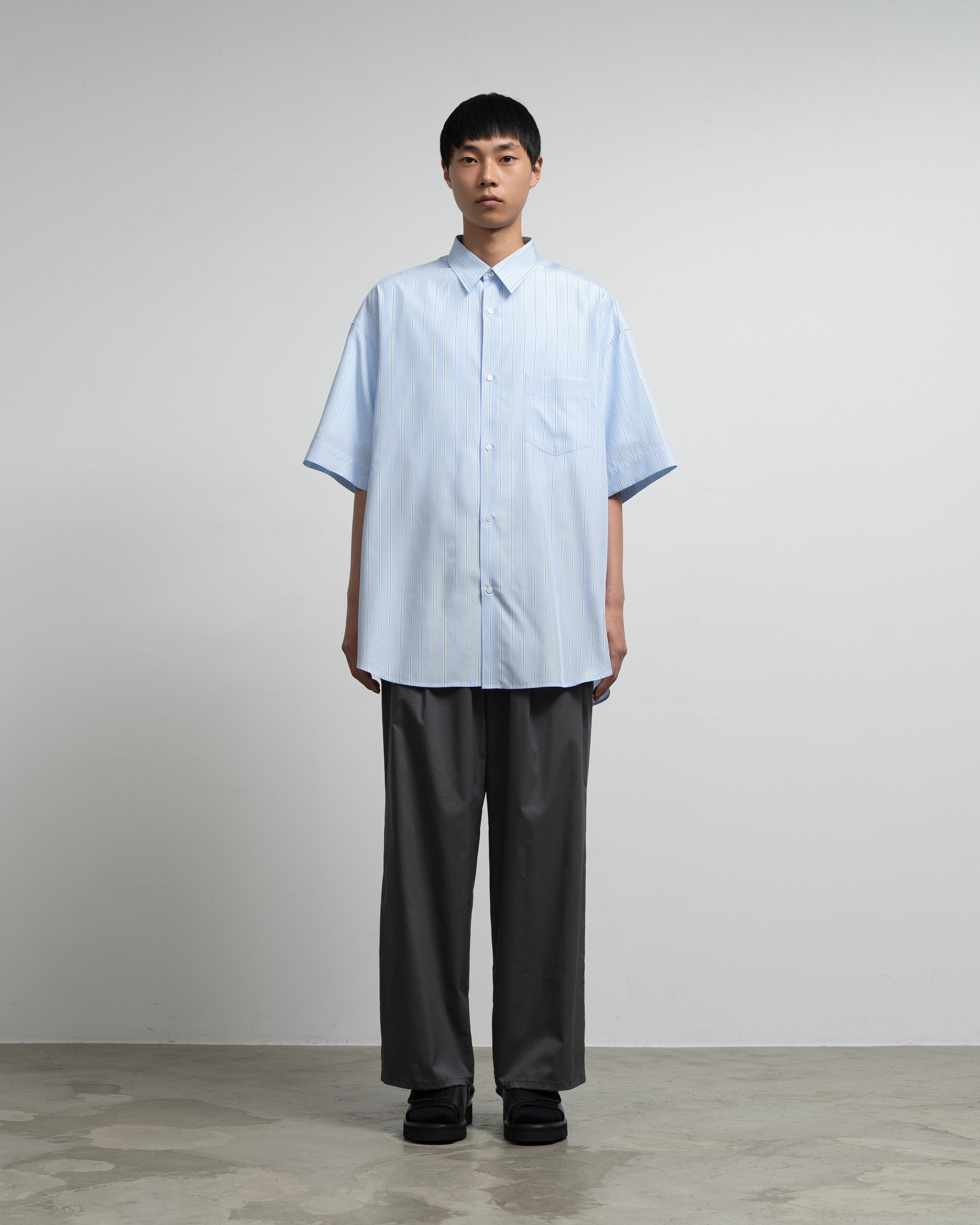 【6/6(土)発売】SIDOGRAS S/S Oversized Regular Collar Shirt