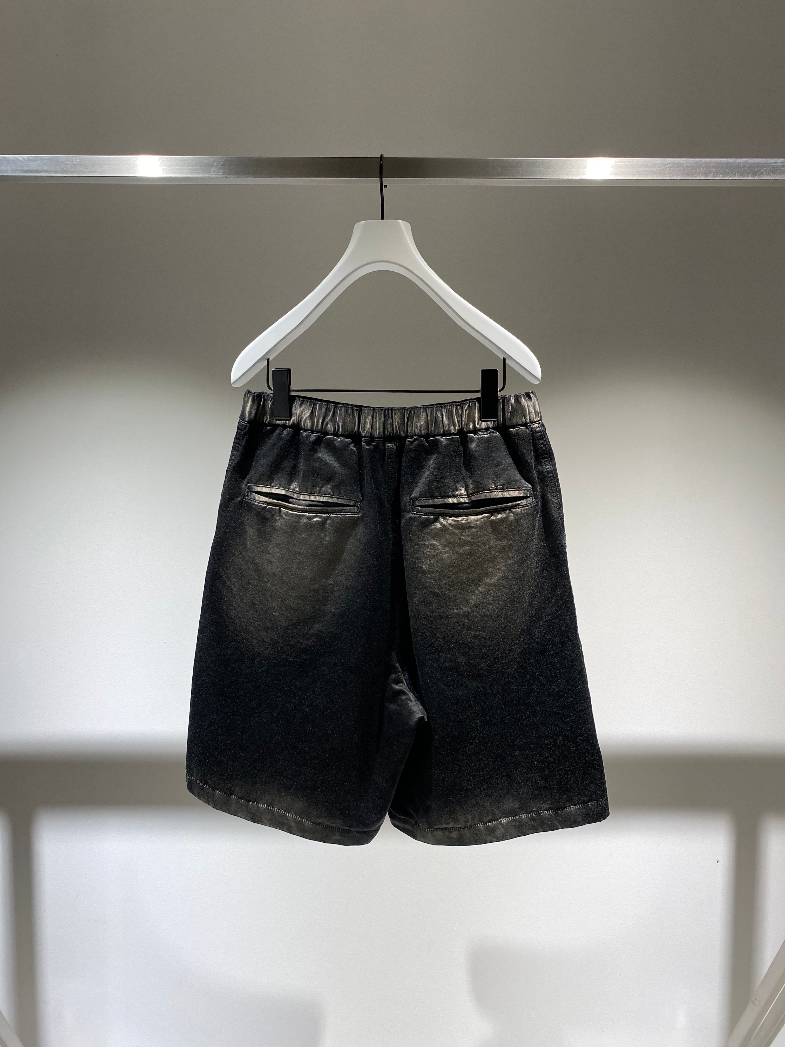 SUN FADED SATIN SHORTS