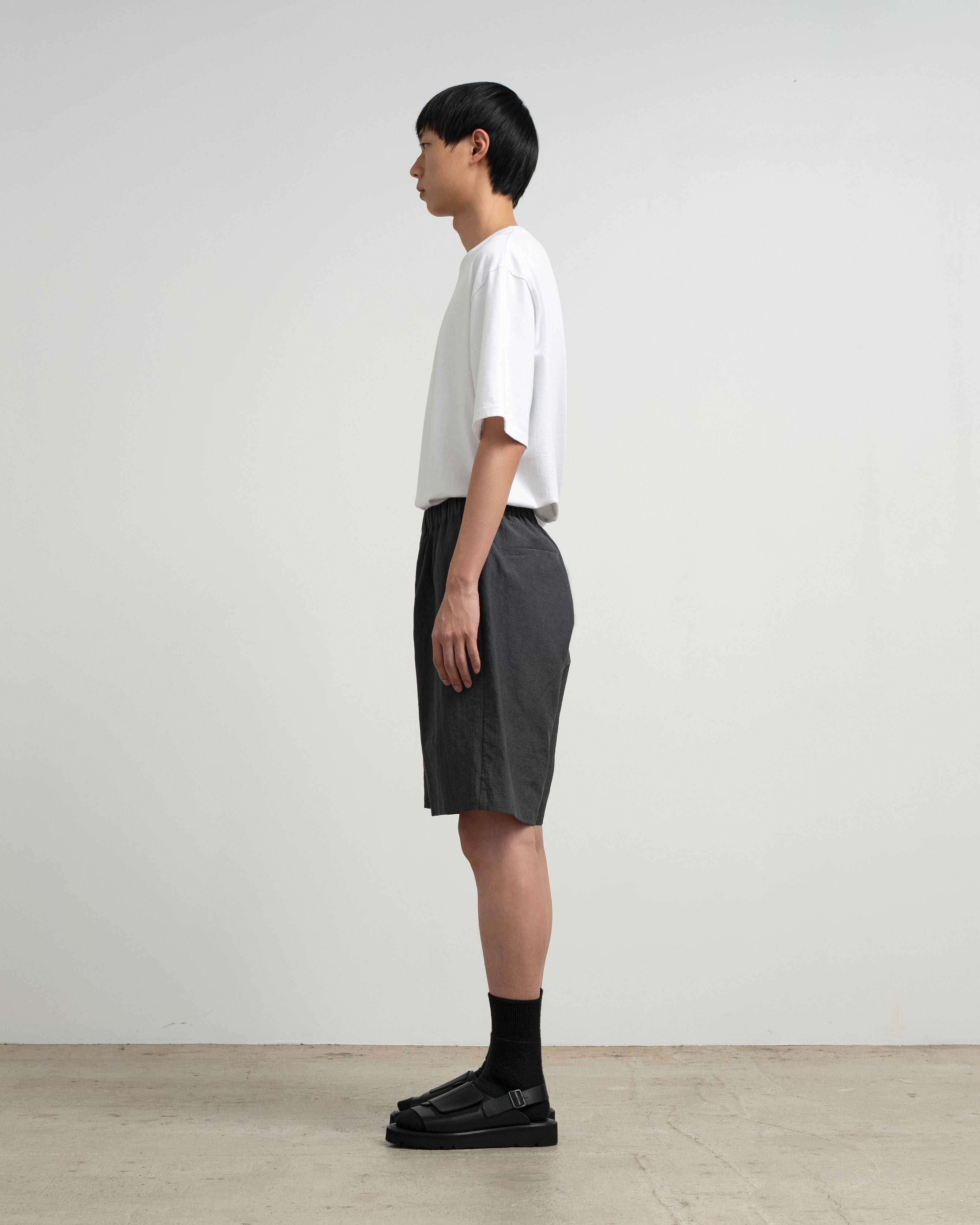 【5/23(土)発売】Cotton Linen Seersucker Track Shorts