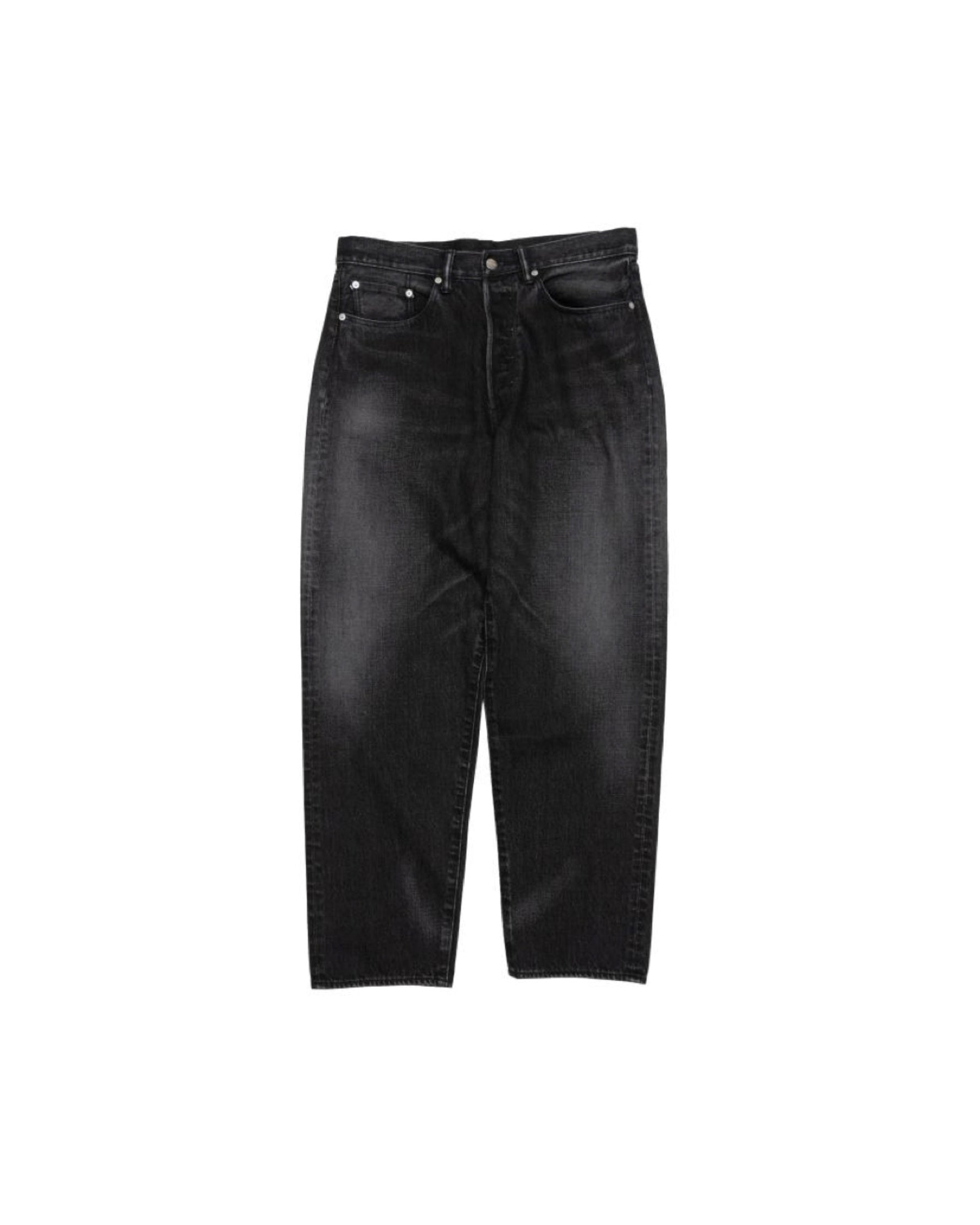 Selvage Denim Five Pocket Tapered Pants(DARK FADE)