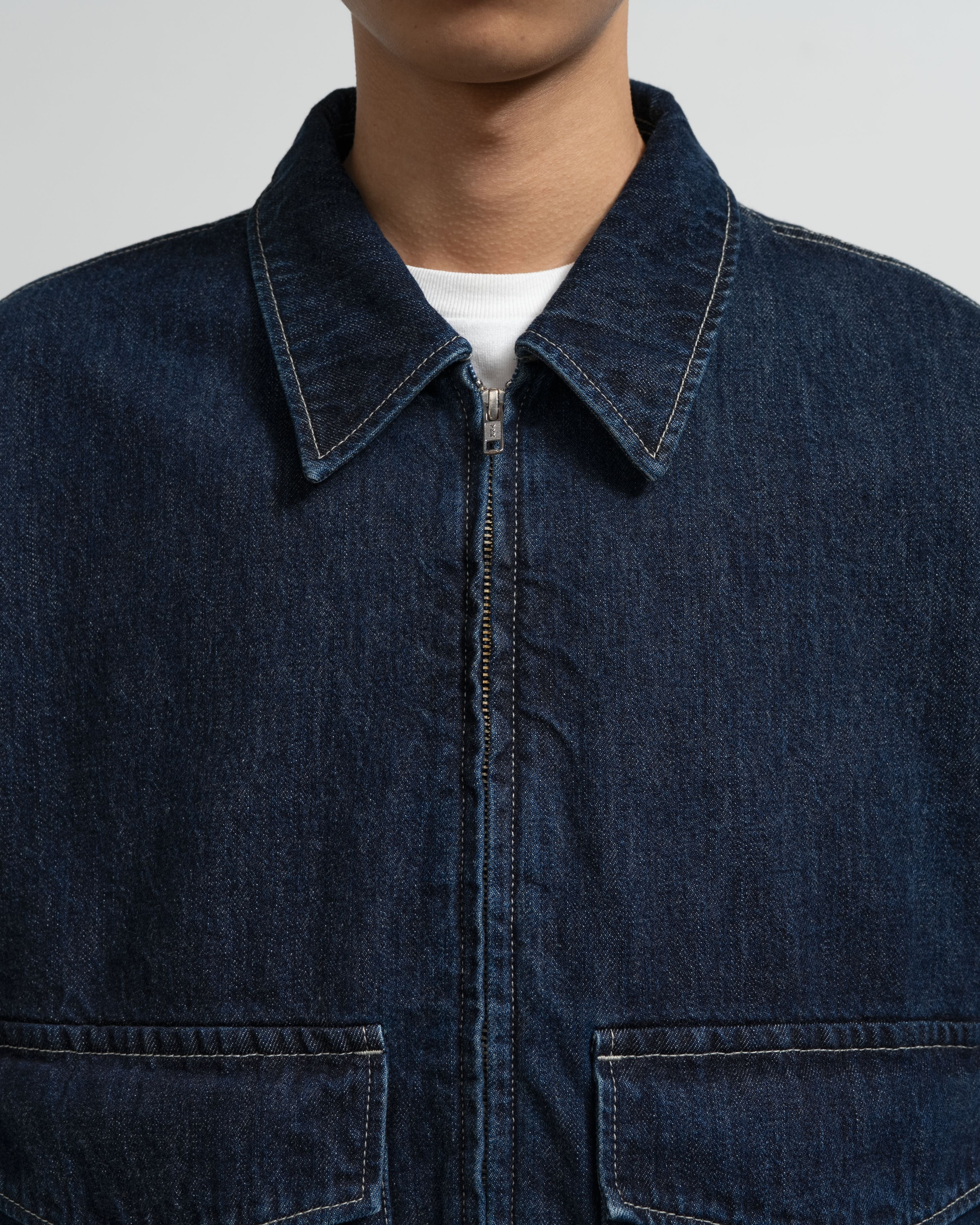 【7/25(土)発売】Selvage Denim Zip Jacket -DARK FADE-