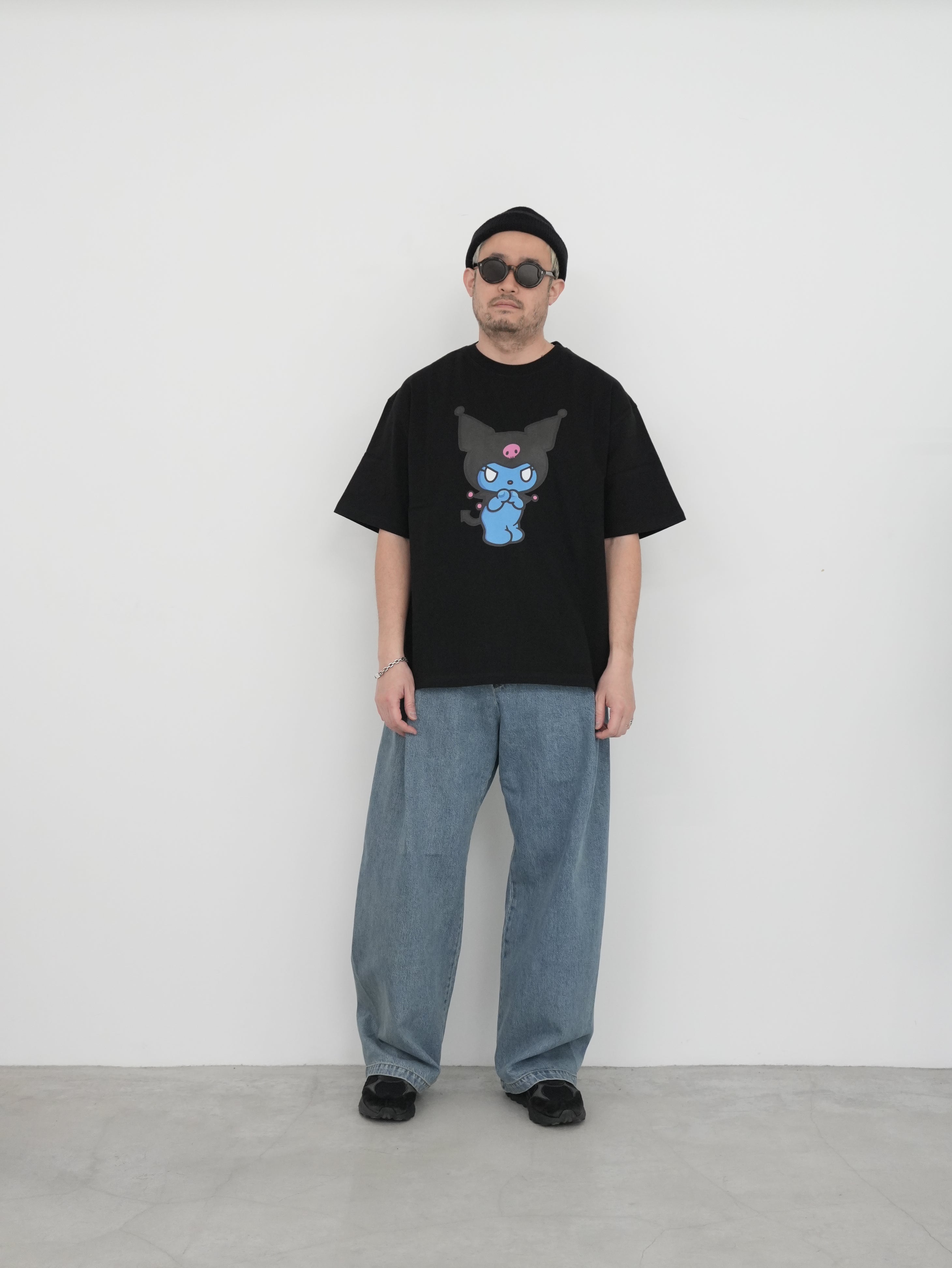 COIN PARKING DELIVERY × SANRIO CHARACTERS PRINT S/S TEE - クロミ