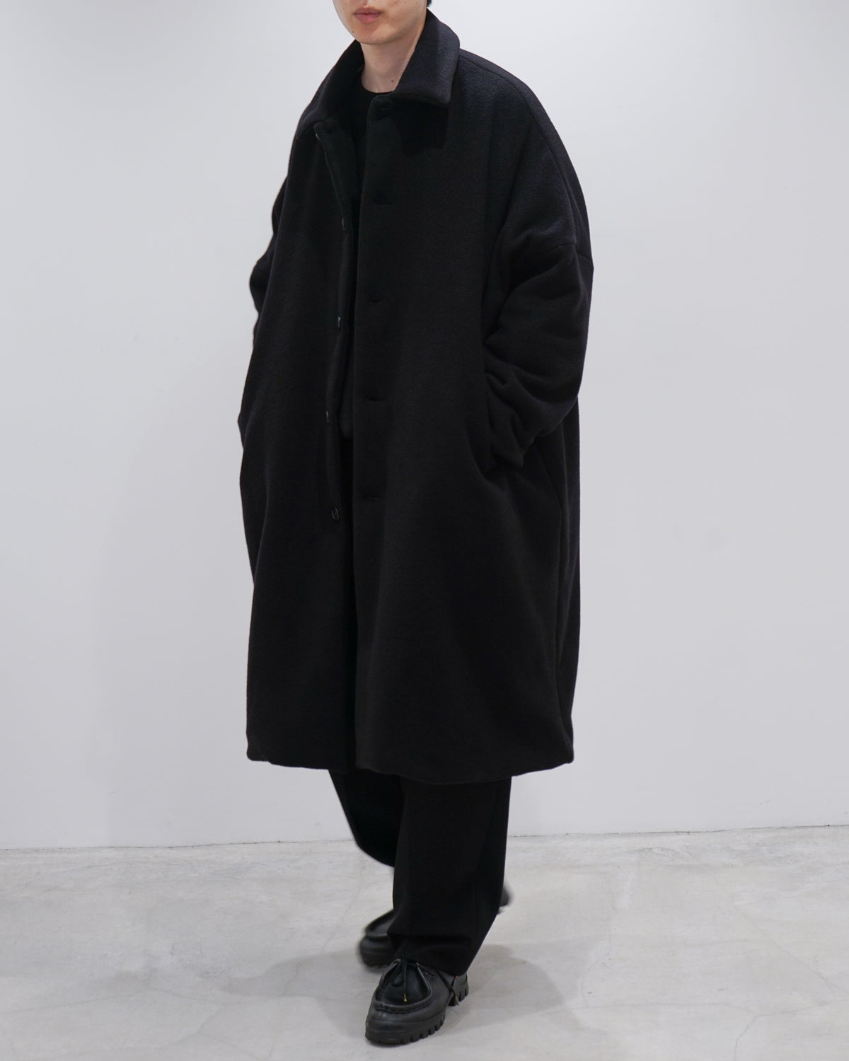 BIG BLOBBY COAT- HEAVY CASHEMERE
