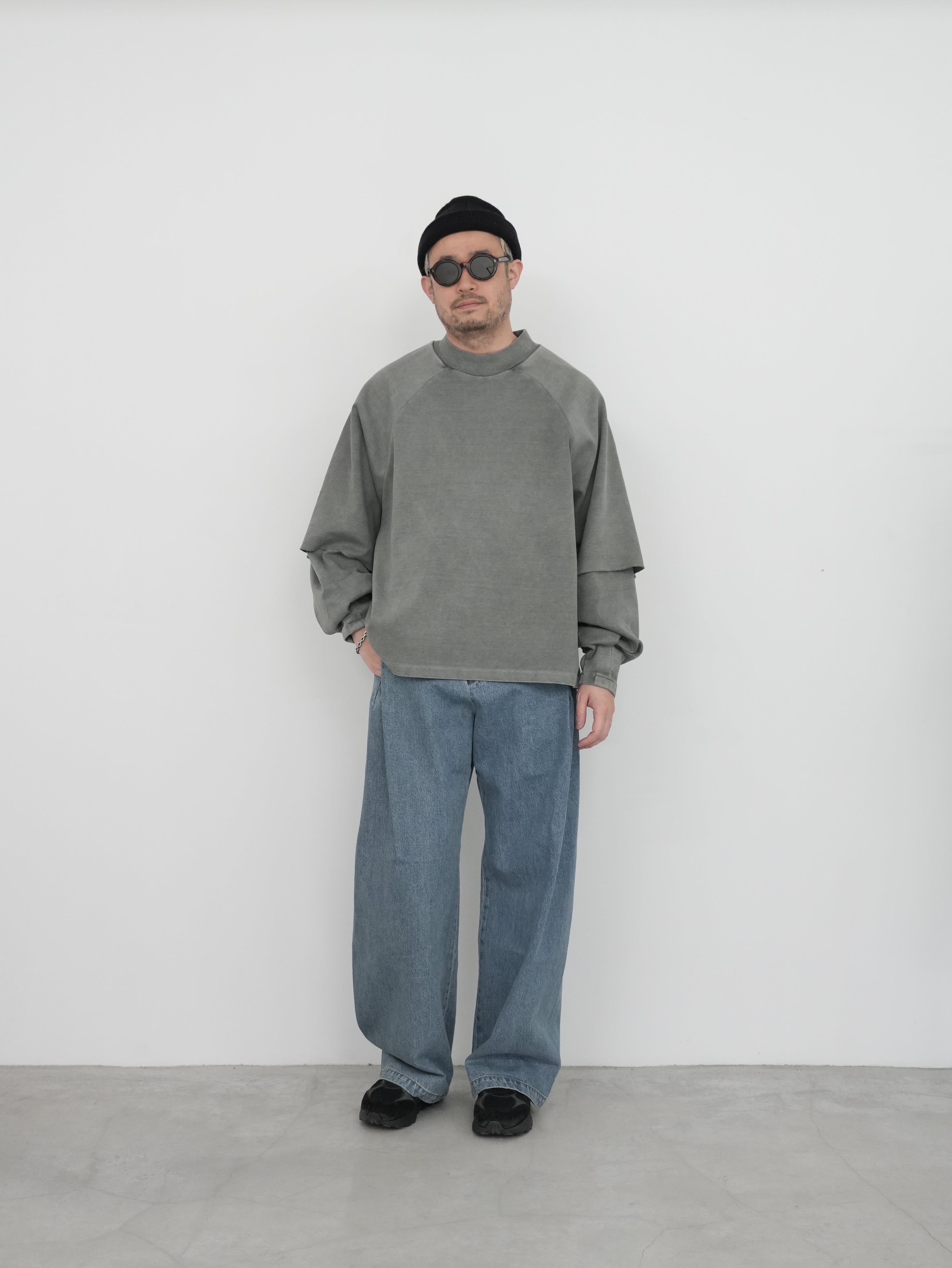 RAGLAN LAYERED LONGSLEEVE TEE