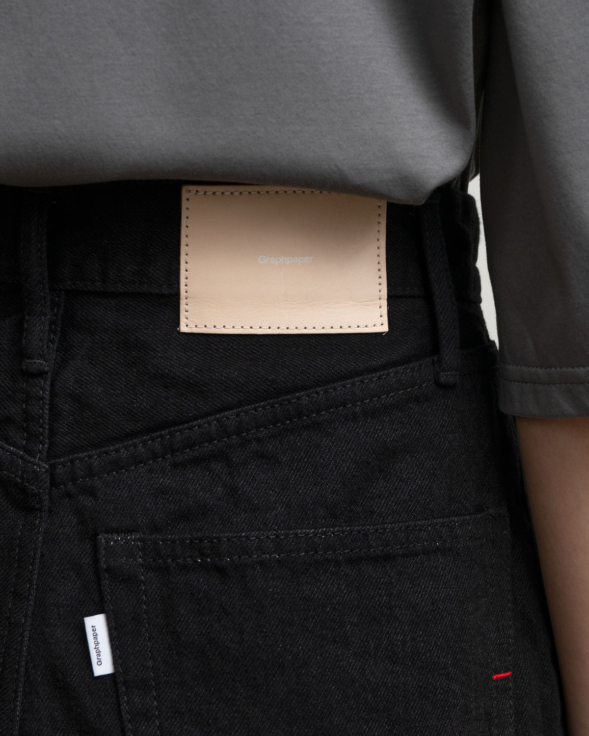Selvage Denim Two Tuck Wide Pants
