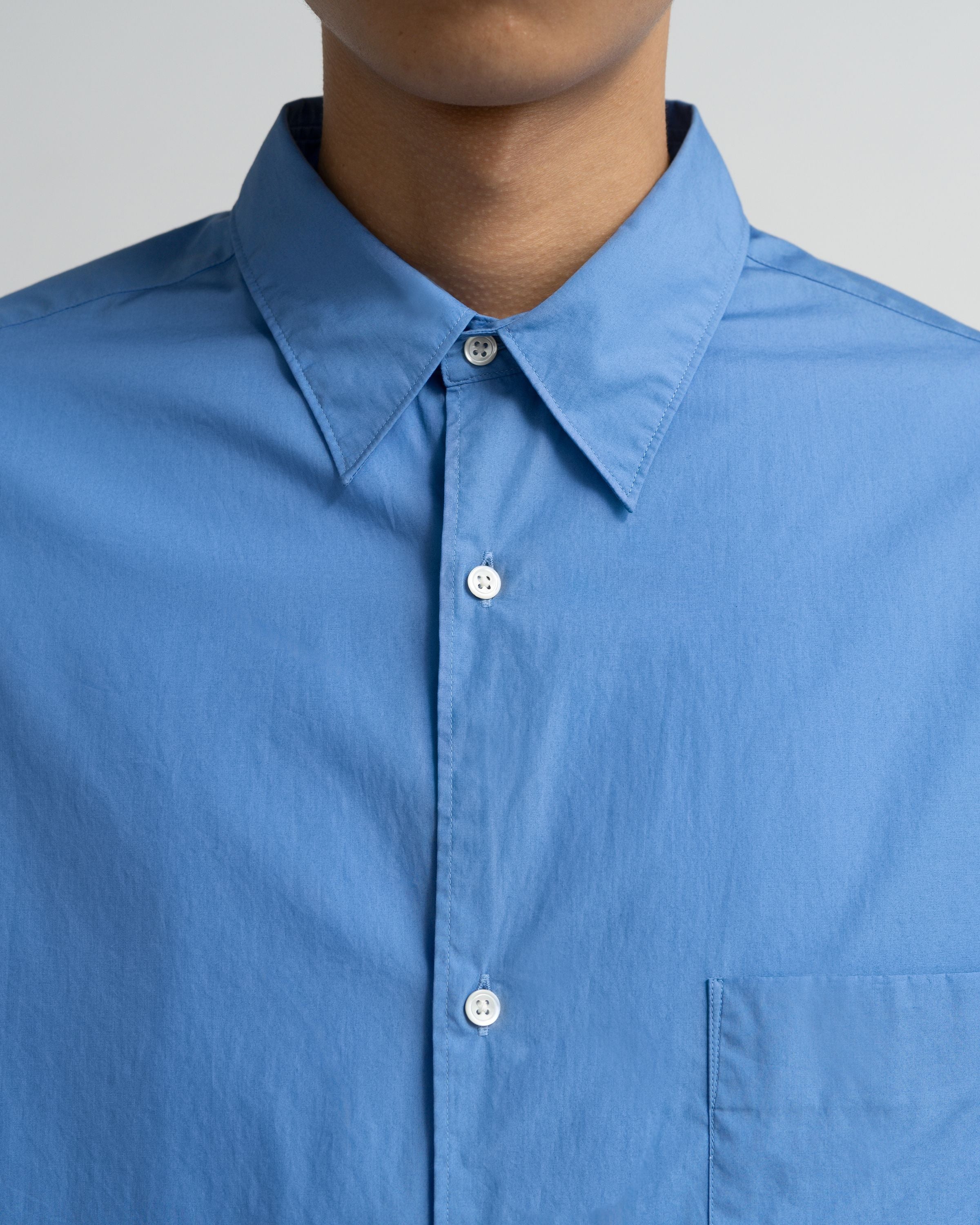 Broad L/S Oversized Regular Collar Shirt