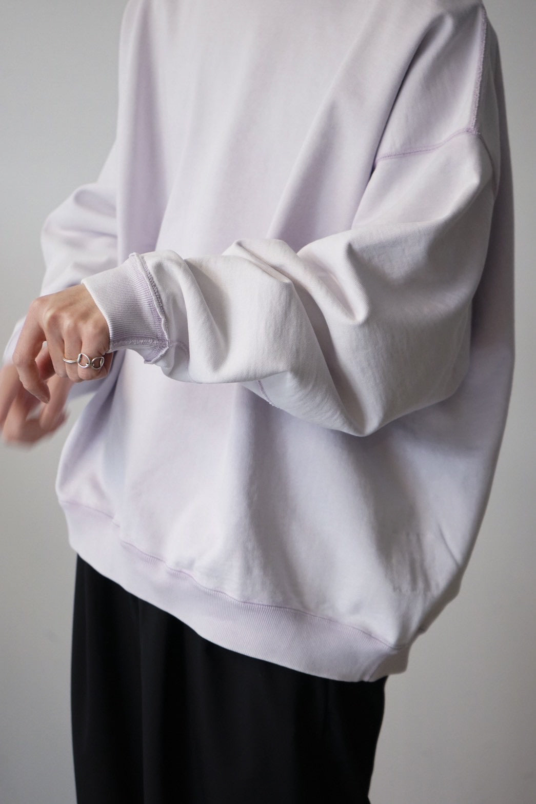 ORGANIC COTTON HEAVY FLEECE HUGE SWEAT
