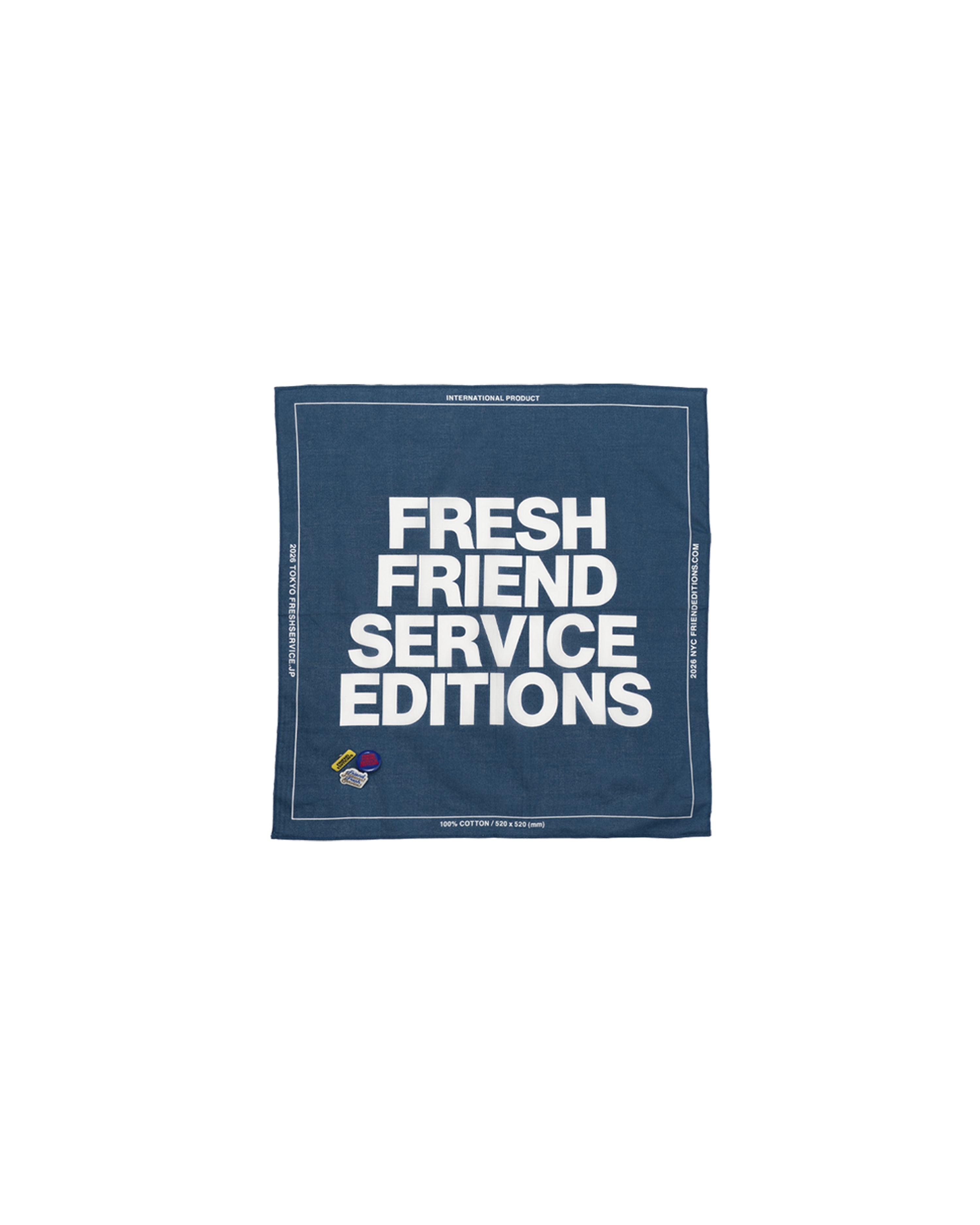 【8/29(土)発売】FE BANDANA & PINS SET
