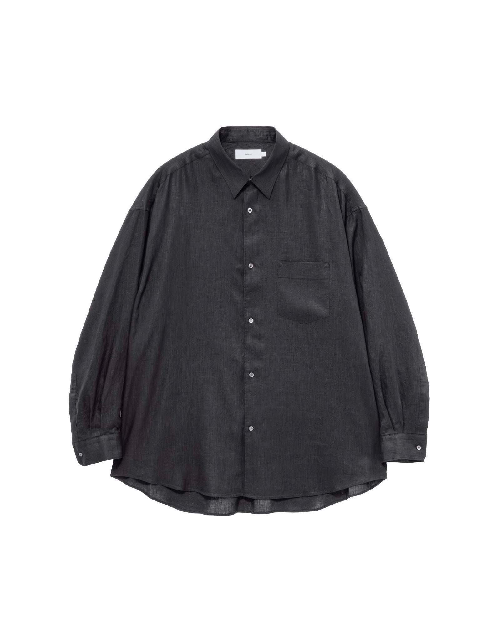 【6/20(土)発売】Linen L/S Oversized Regular Collar Shirt