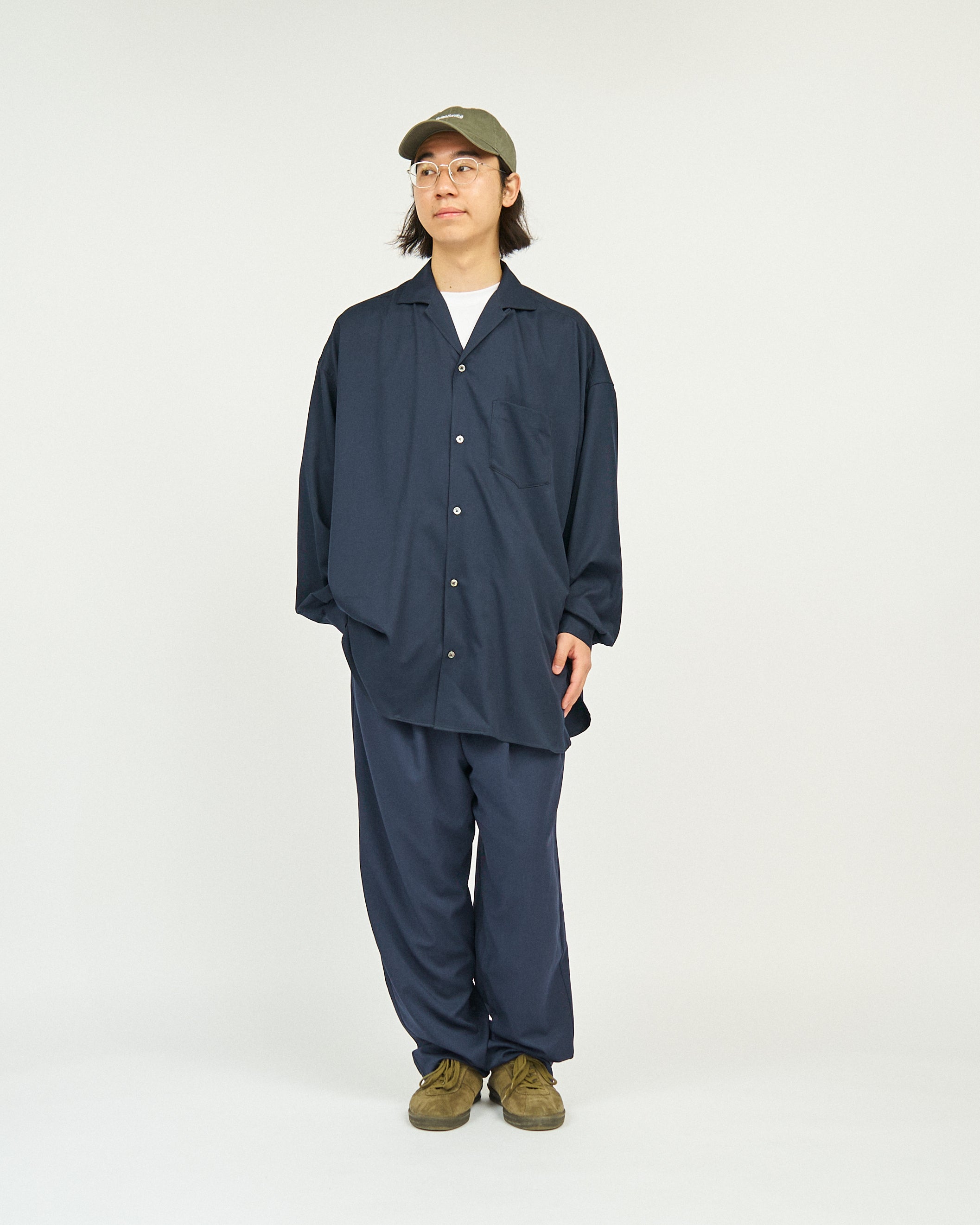 【6/20(土)発売】COOLFIBER OPEN COLLAR L/S SHIRT
