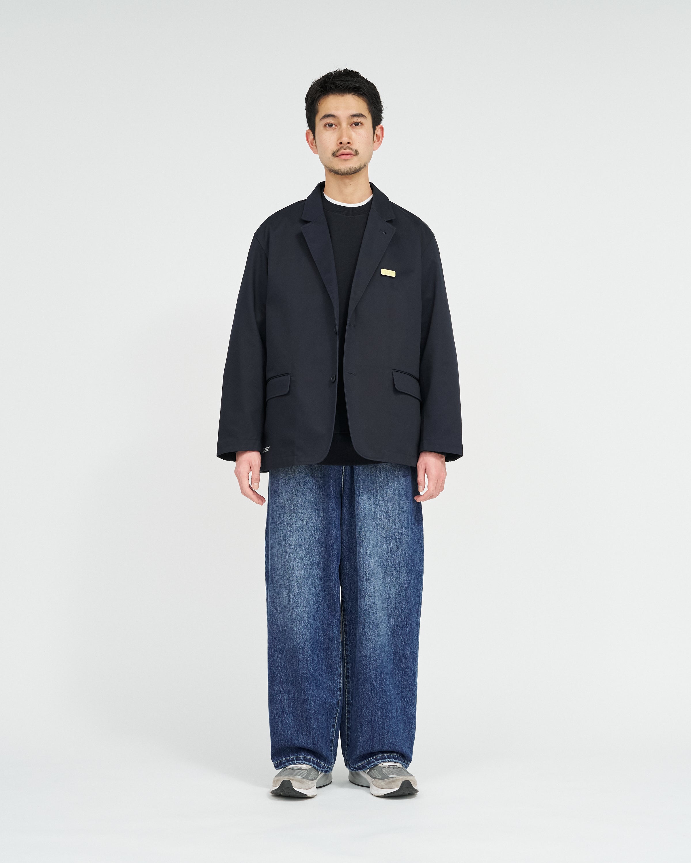 CORPORATE DENIM EASY PANTS