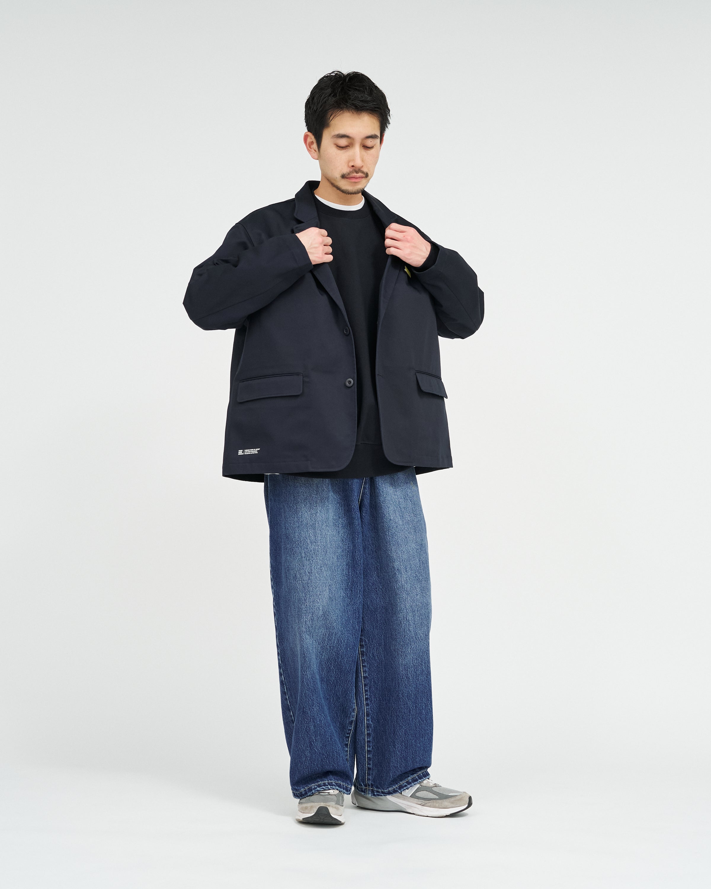 CORPORATE DENIM EASY PANTS