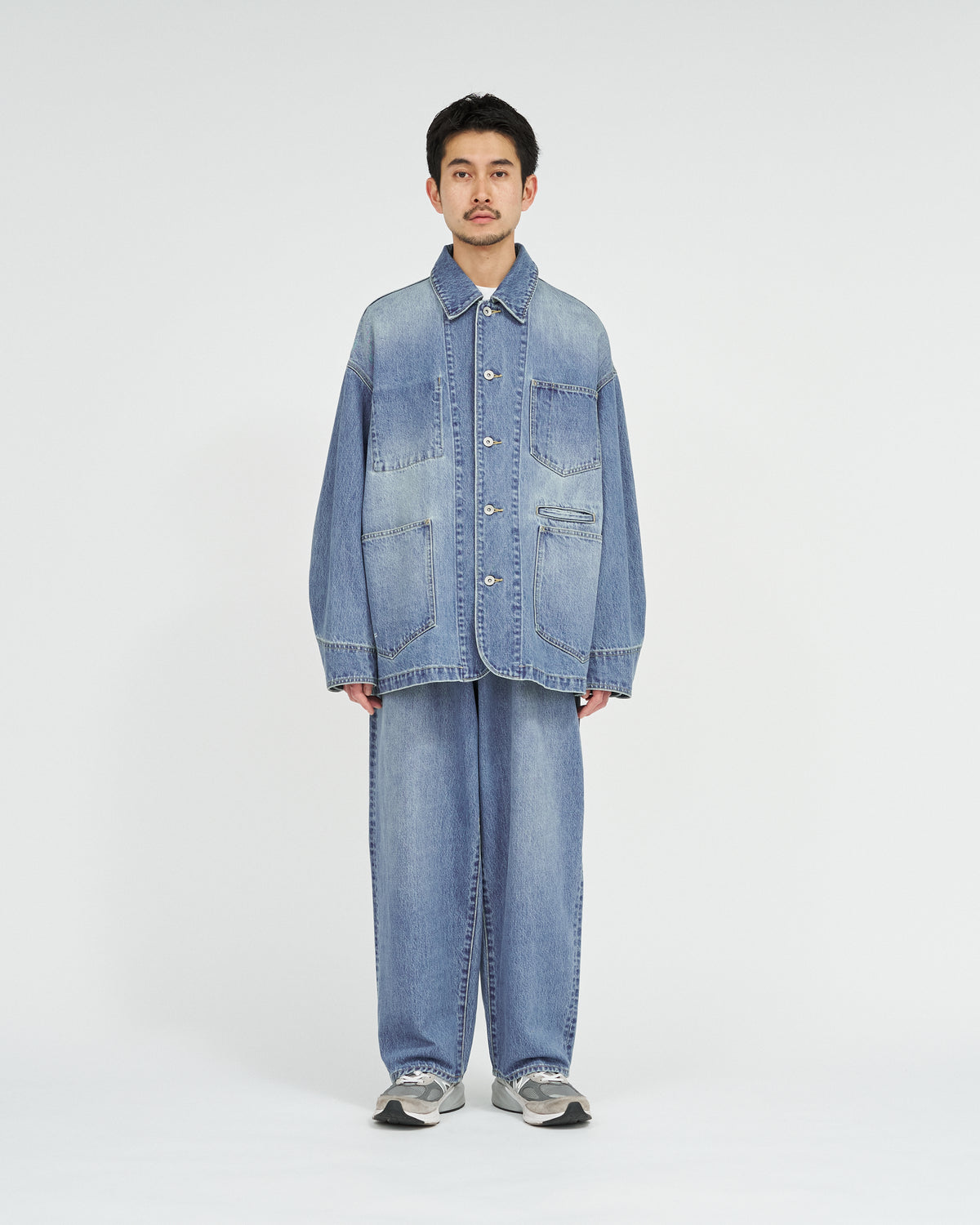 CORPORATE DENIM FIVE POCKET PANTS