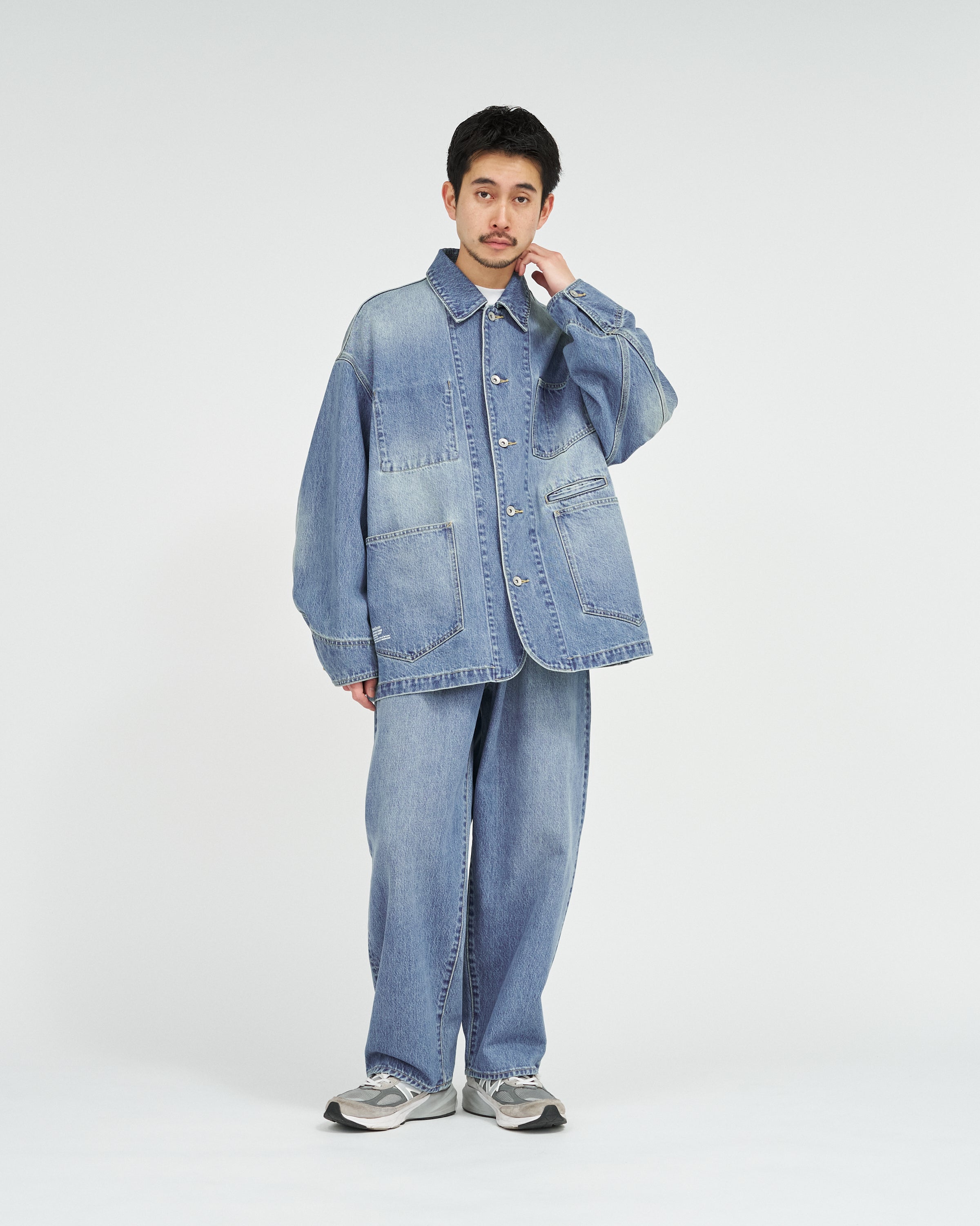 CORPORATE DENIM FIVE POCKET PANTS