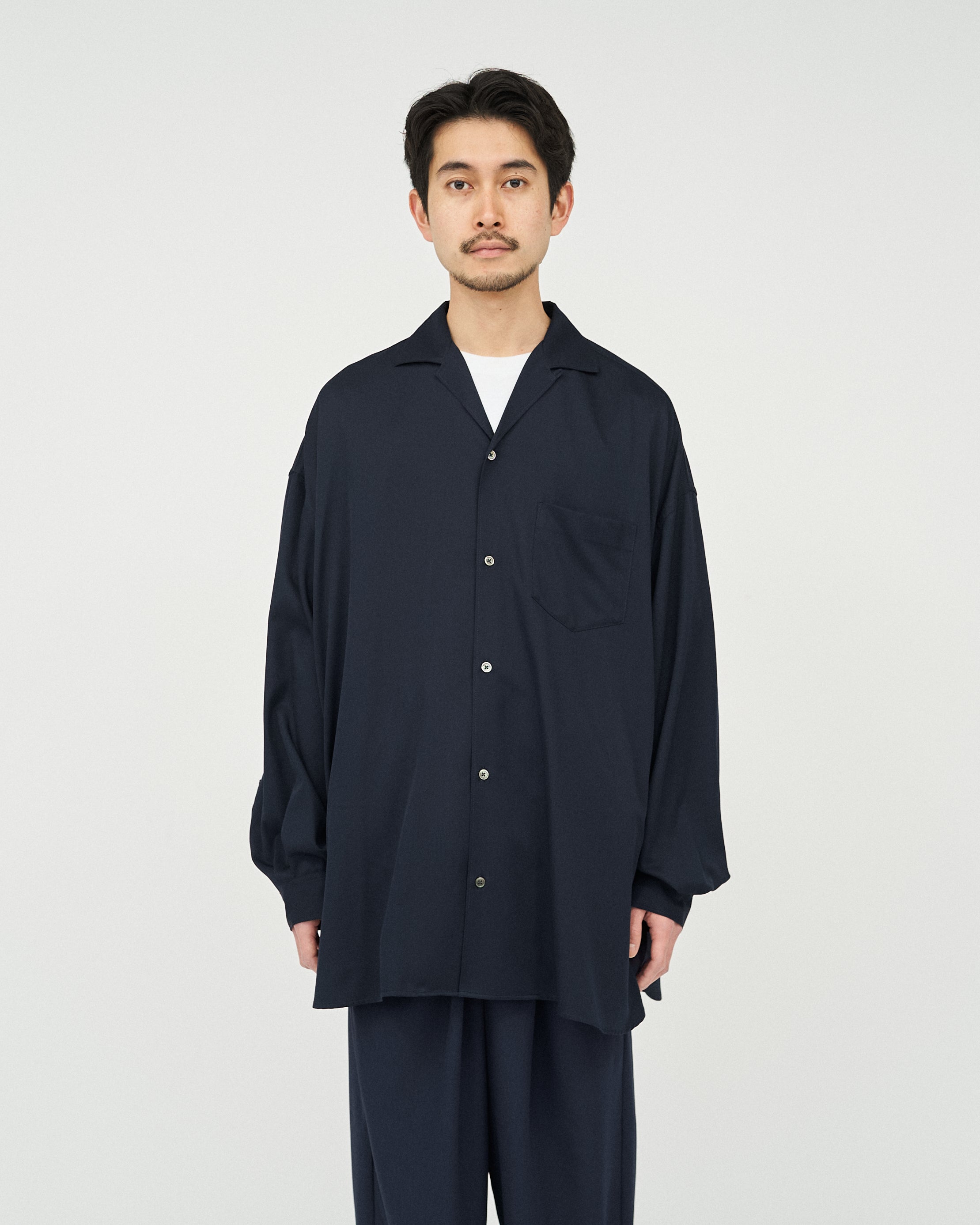 【6/20(土)発売】COOLFIBER OPEN COLLAR L/S SHIRT