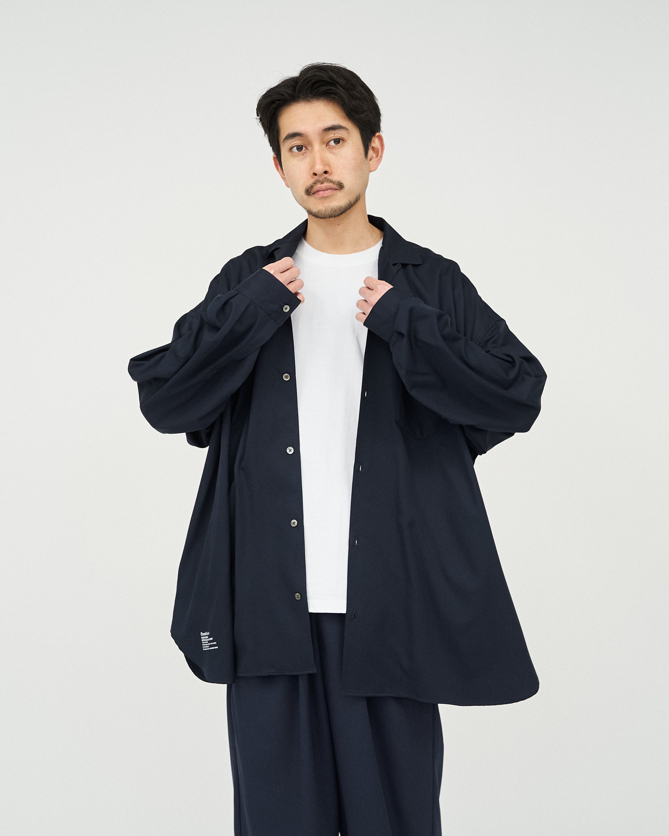 【6/20(土)発売】COOLFIBER OPEN COLLAR L/S SHIRT