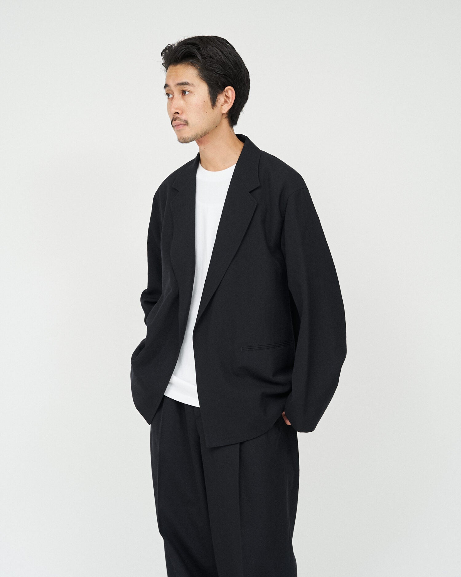 blurhms for FreshService Wool Gabardine Cardigan Jacket FS