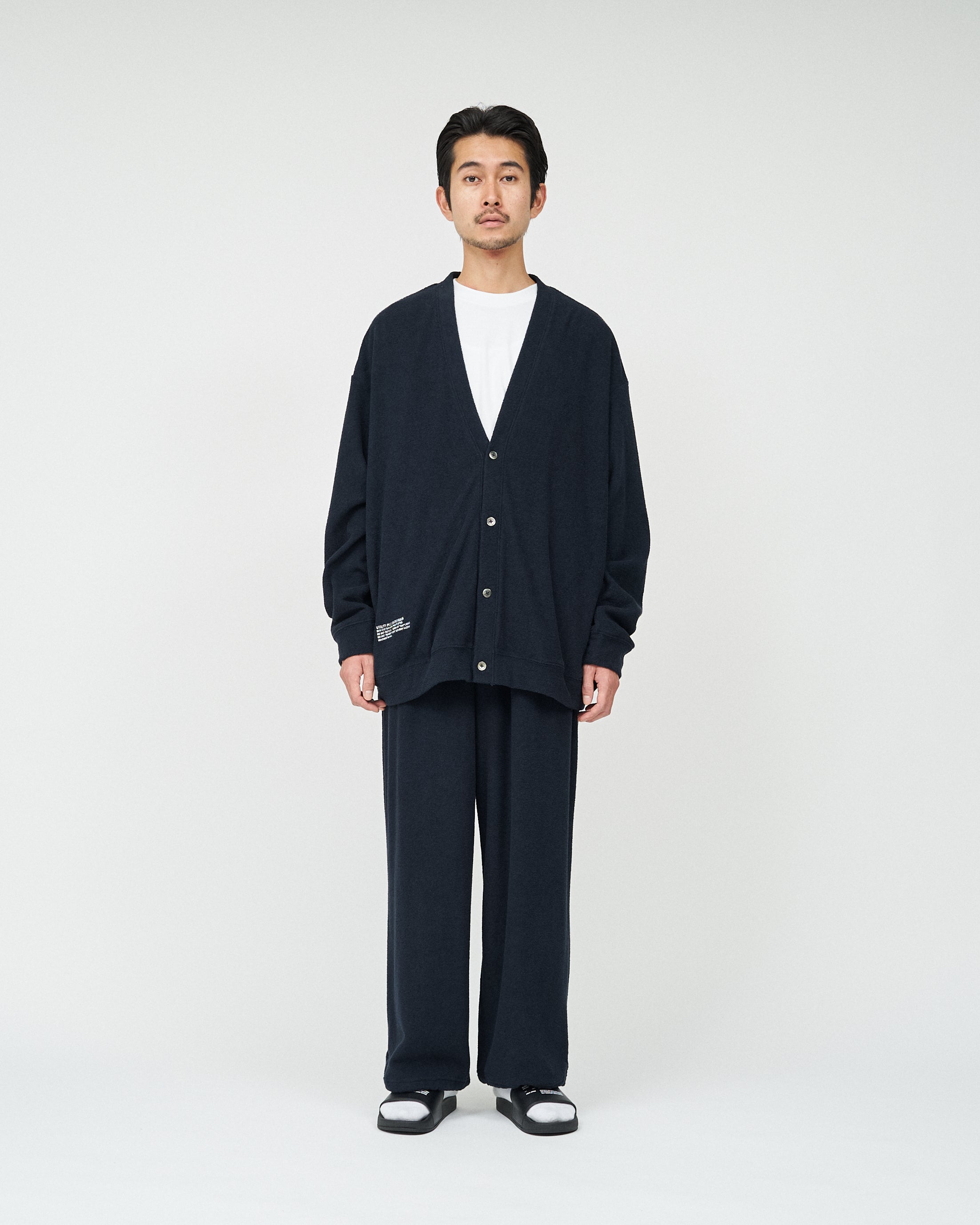UTILITY PILE CARDIGAN SET-UP