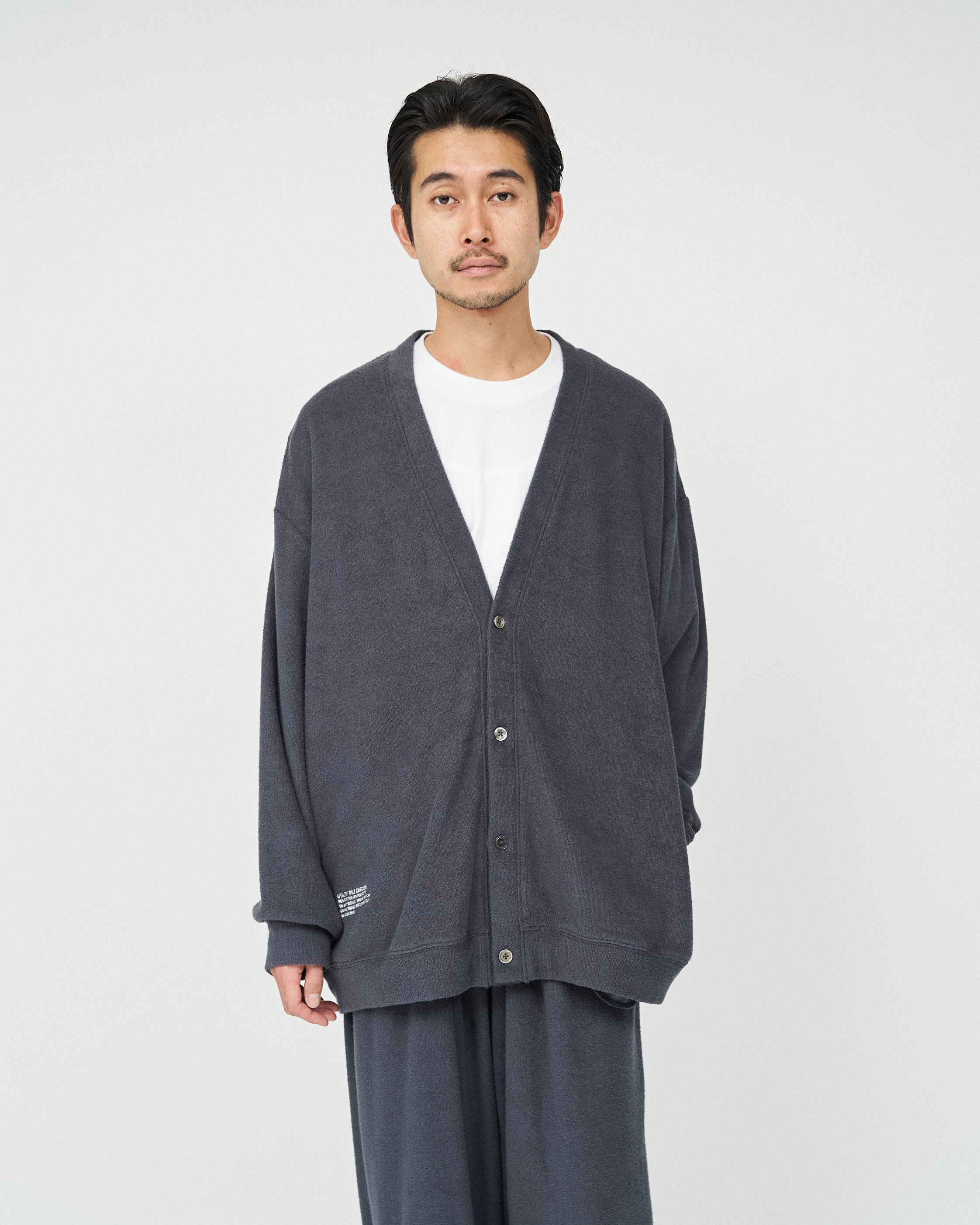 UTILITY PILE CARDIGAN SET-UP
