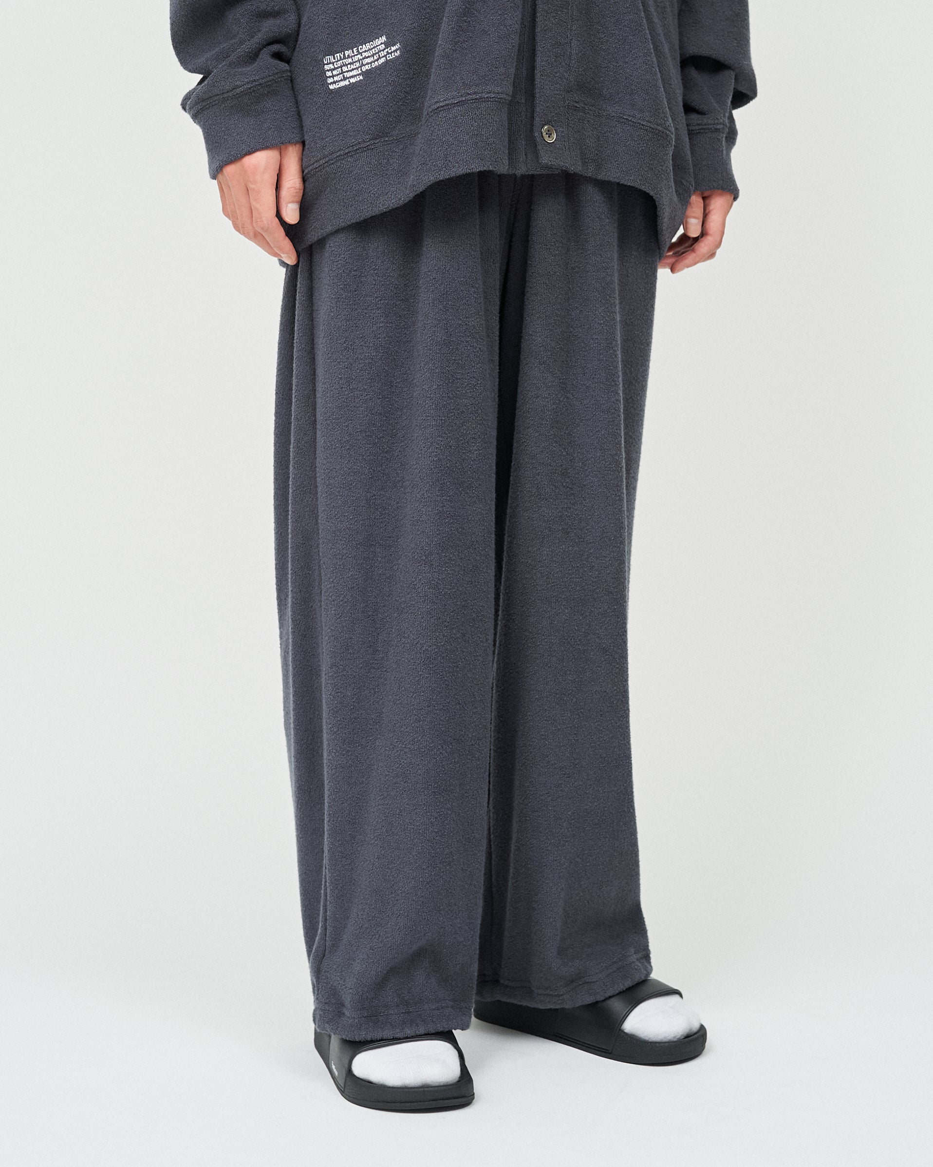 UTILITY PILE CARDIGAN SET-UP