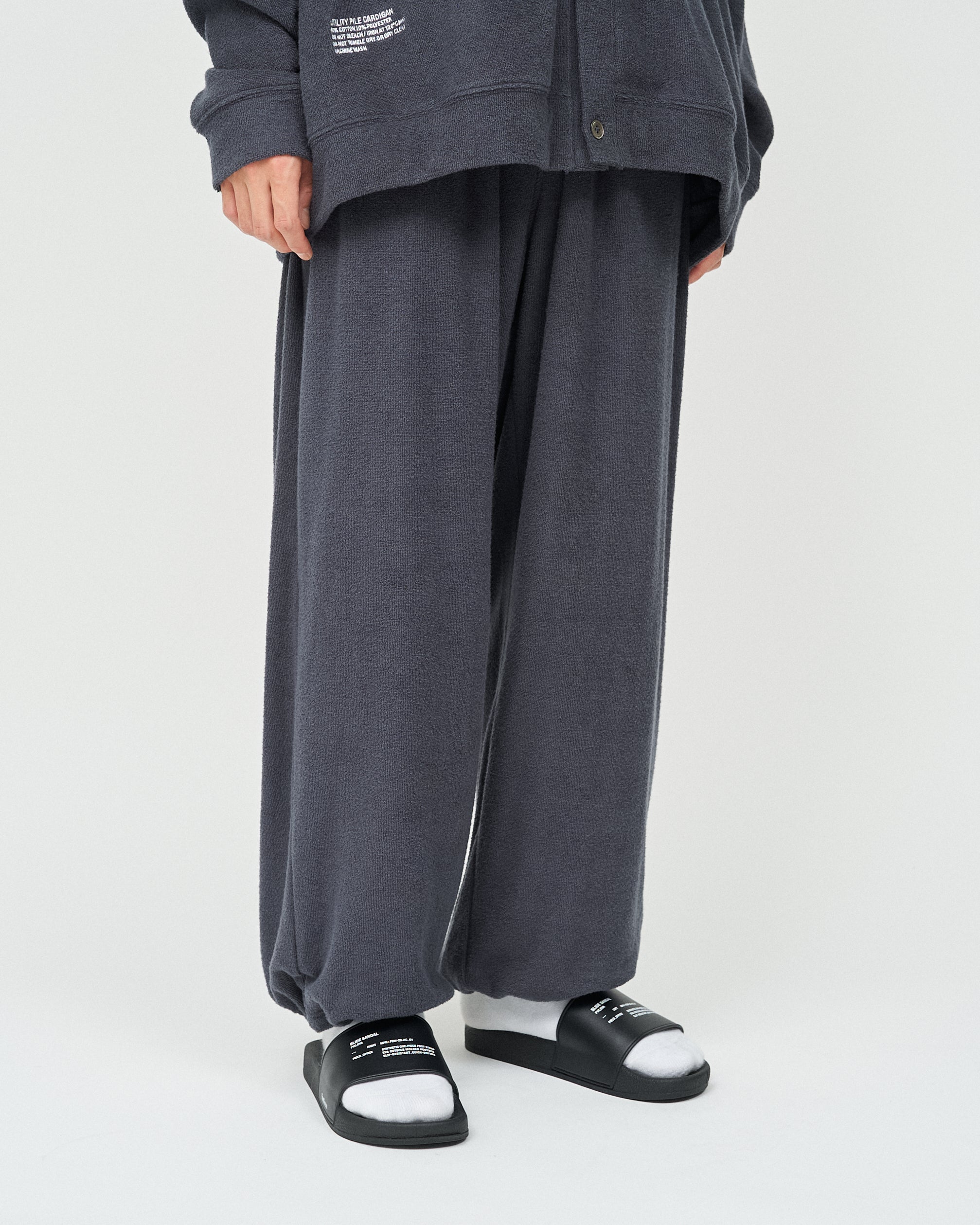 UTILITY PILE CARDIGAN SET-UP