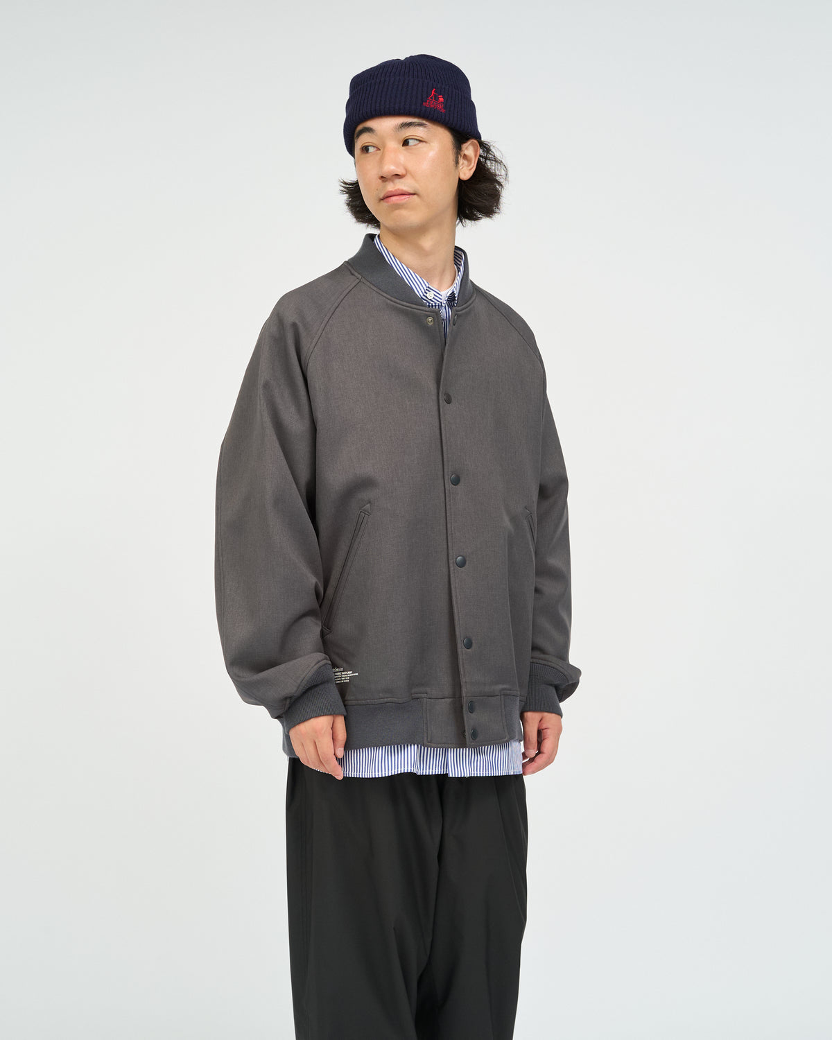 【10/24(土)発売】DOWN FABRIC VARSITY JACKET