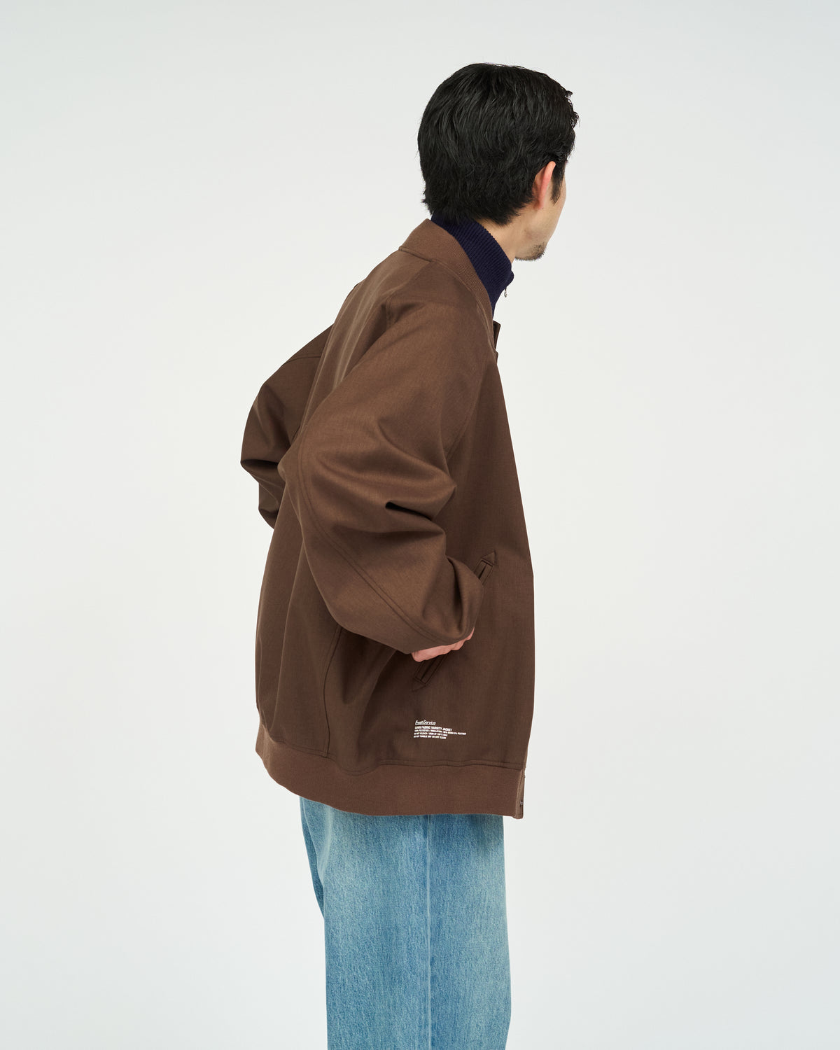 【10/24(土)発売】DOWN FABRIC VARSITY JACKET