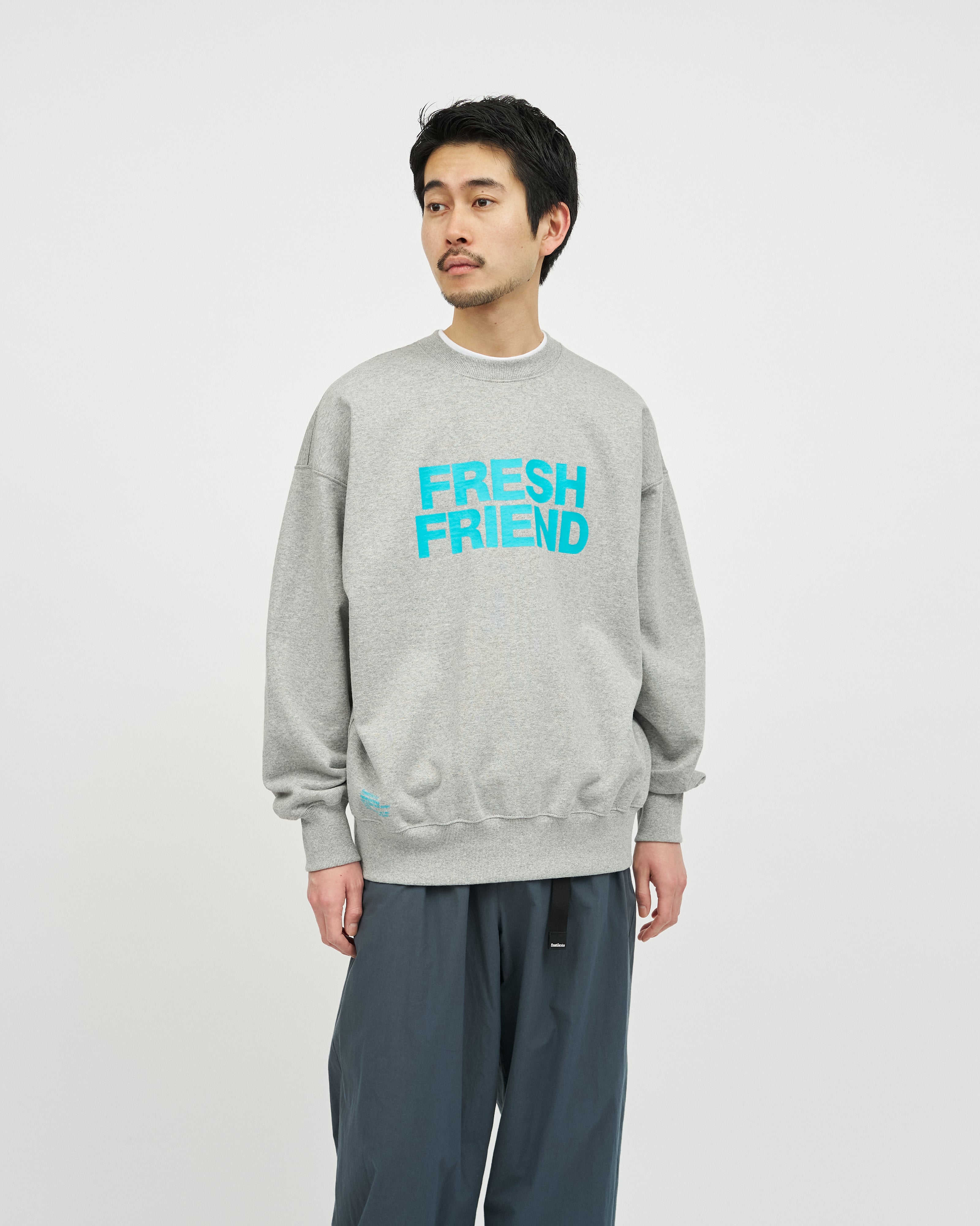 【3/14(土)発売】FRIEND EDITIONS LIGHT OZ CREW NECK SWEATER