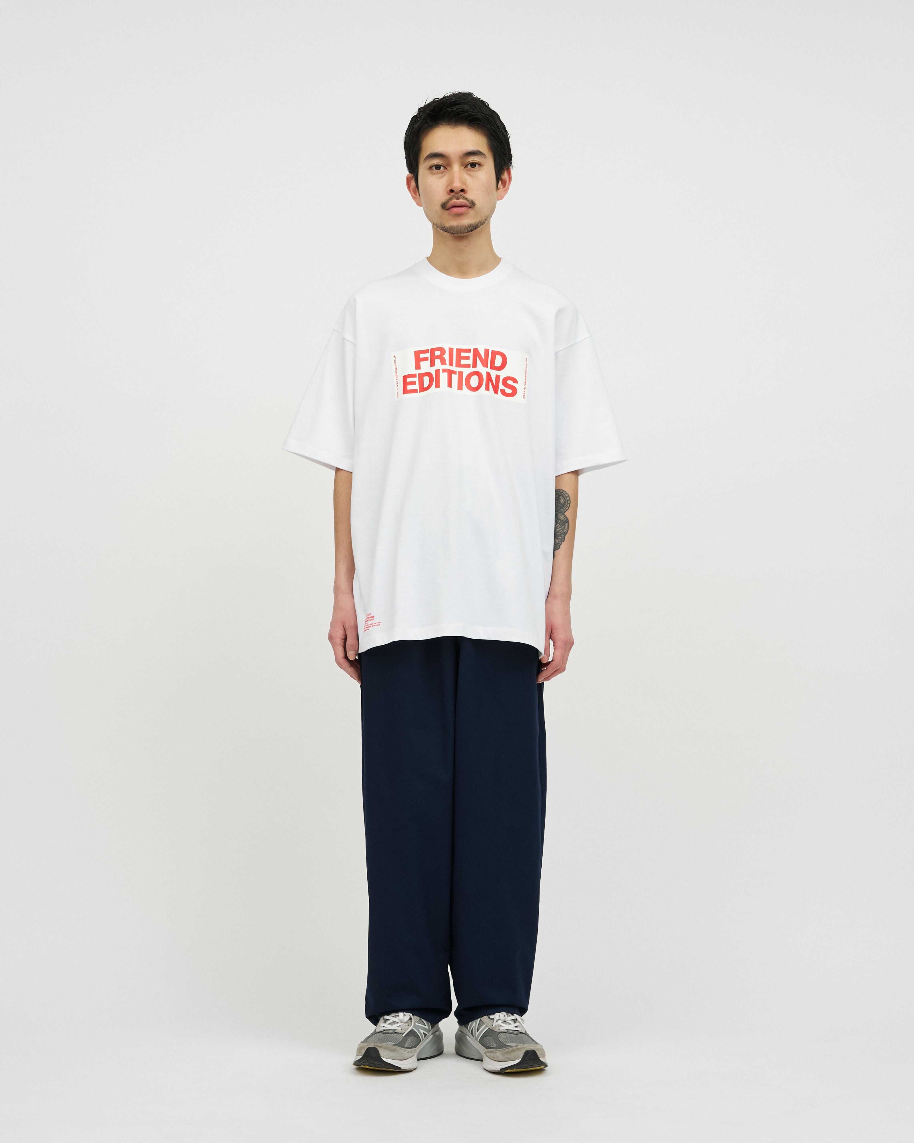 【3/14(土)発売】FRIEND EDITIONS CORPORATE S/S TEE ”STICKER”