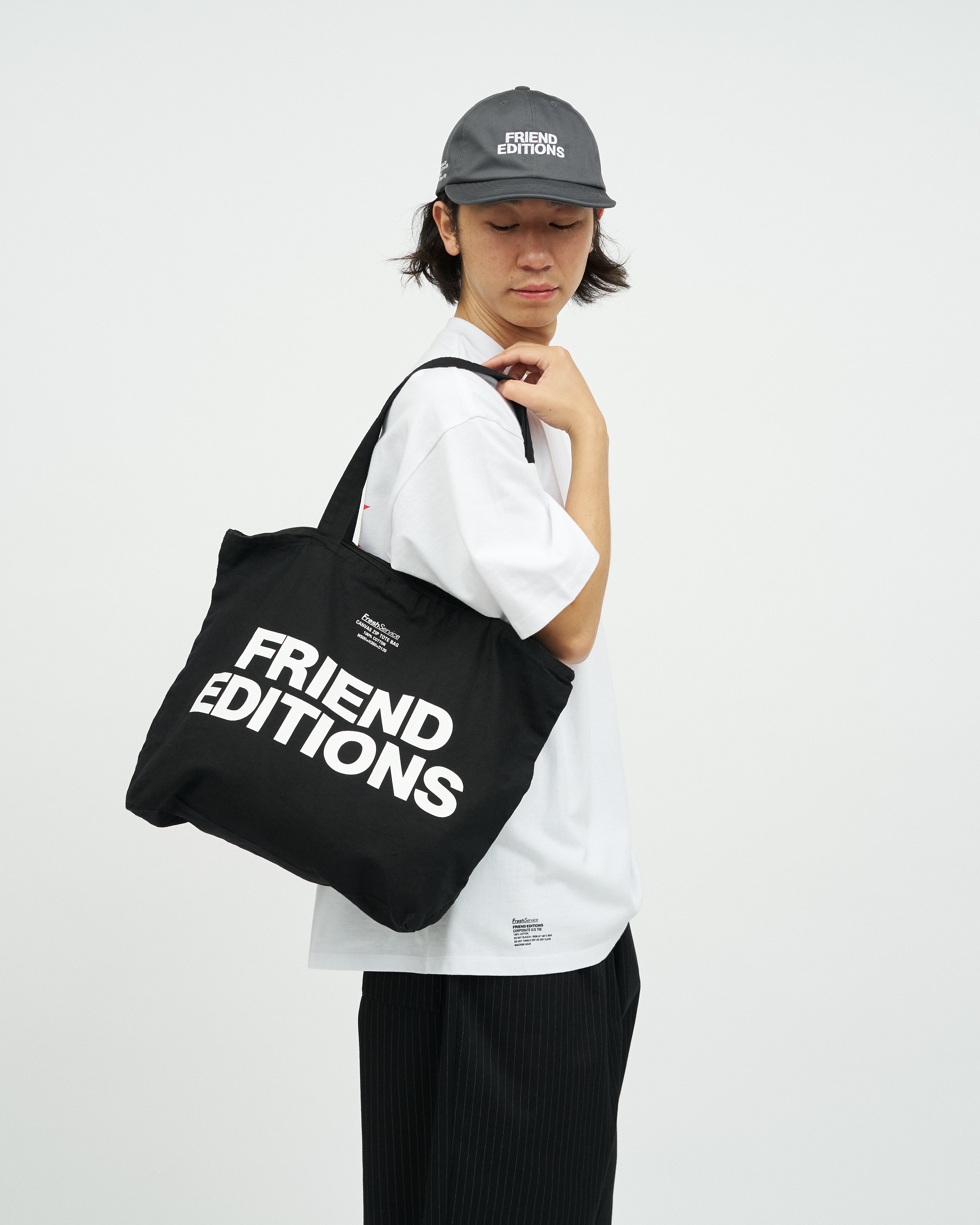 【3/14(土)発売】FRIEND EDITIONS CANVAS ZIP TOTE BAG