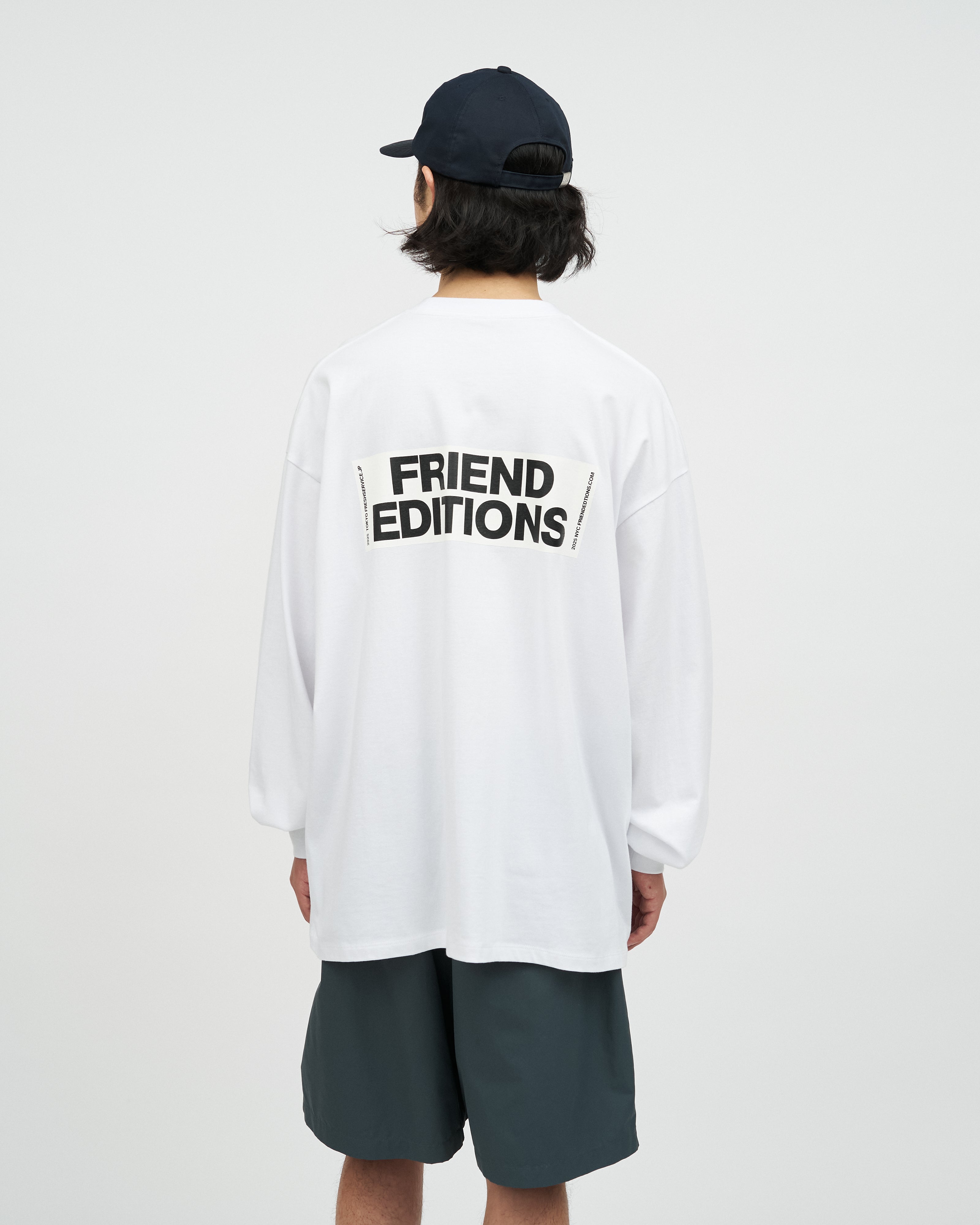【3/14(土)発売】FRIEND EDITIONS CORPORATE L/S TEE“NYC x TYO”