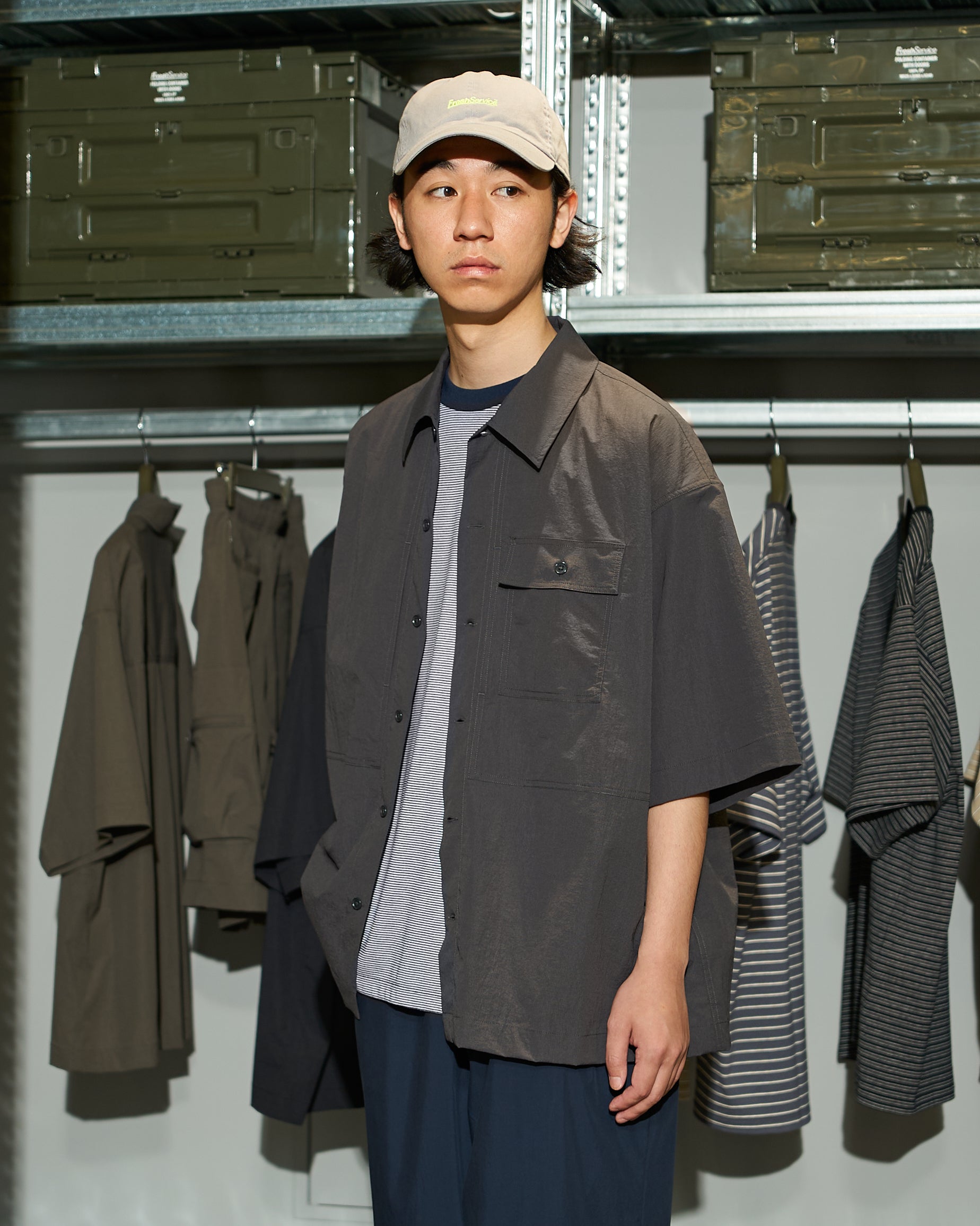 【LIMITED】【5/23(土)発売】DRY FLEX NYLON FIELD POCKET SHIRT