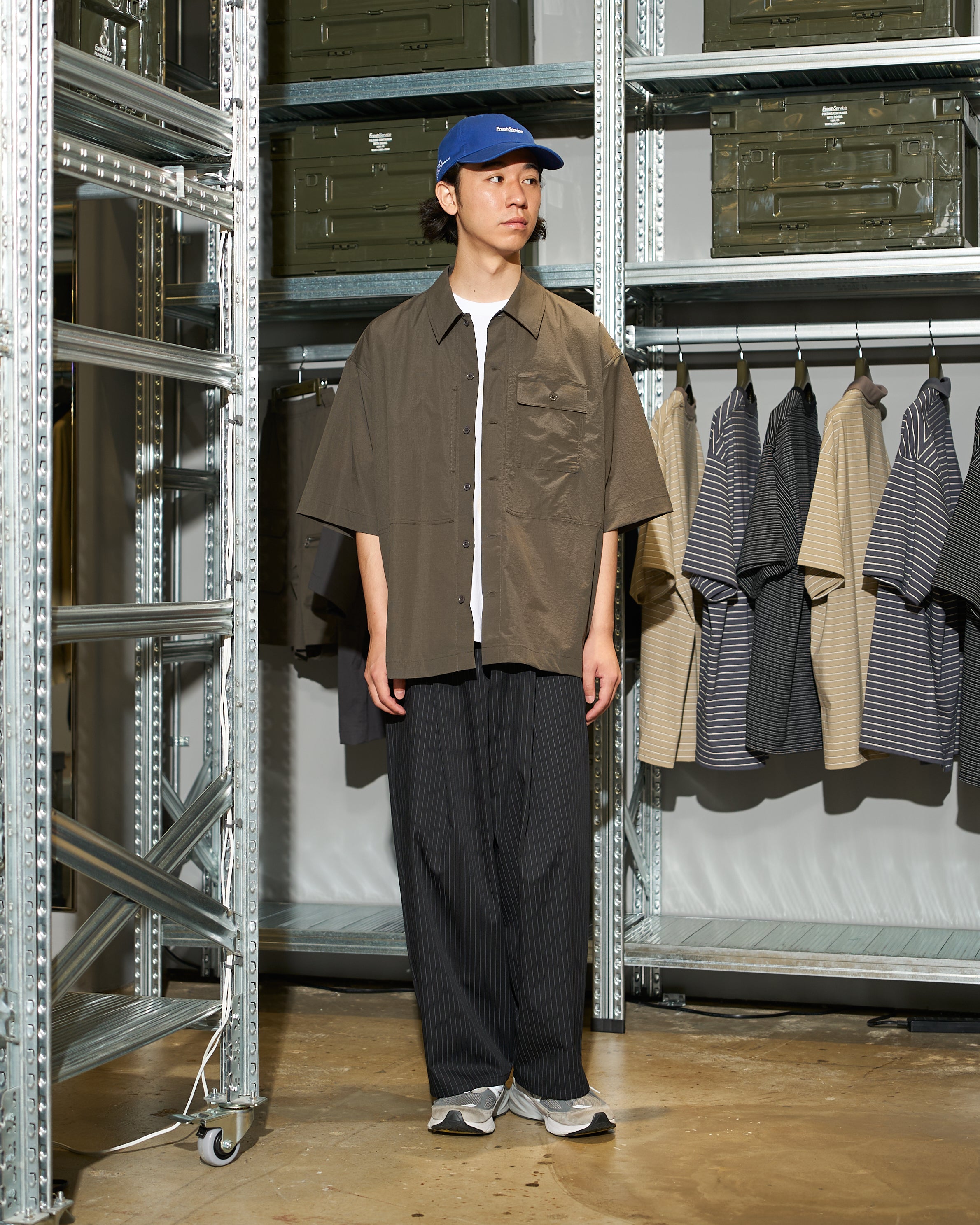 【LIMITED】【5/23(土)発売】DRY FLEX NYLON FIELD POCKET SHIRT