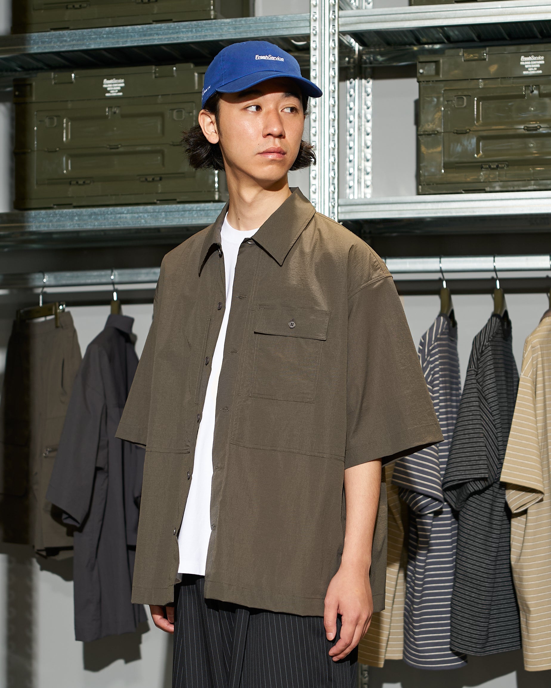 【LIMITED】【5/23(土)発売】DRY FLEX NYLON FIELD POCKET SHIRT
