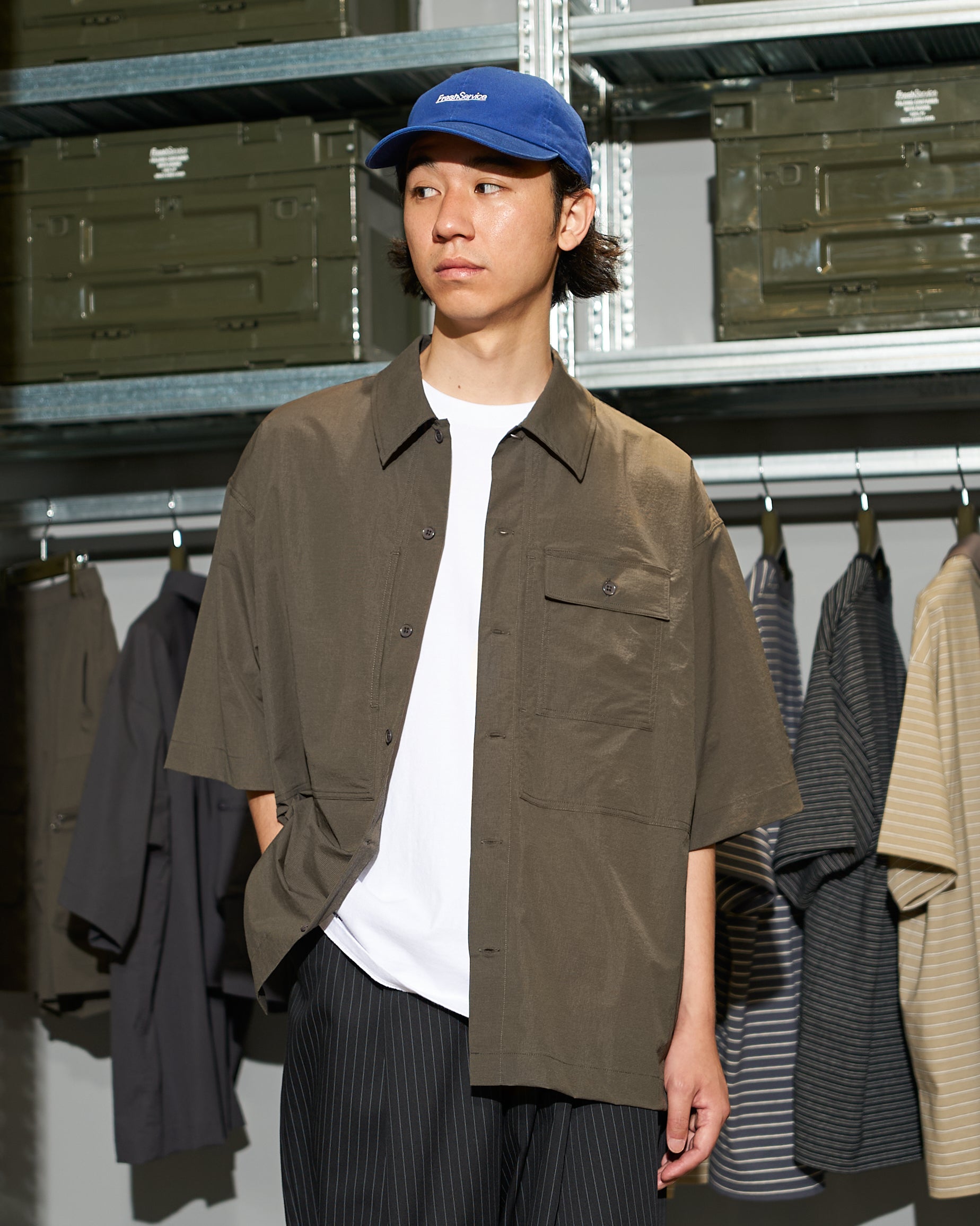 【LIMITED】【5/23(土)発売】DRY FLEX NYLON FIELD POCKET SHIRT
